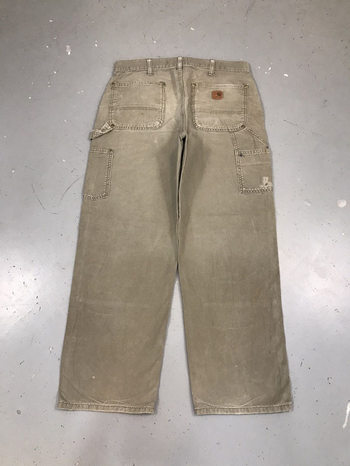 Carhartt × Vintage Vintage Carhartt B195 LBR double knee denim Size US 34 / EU 50 - 2 Thumbnail