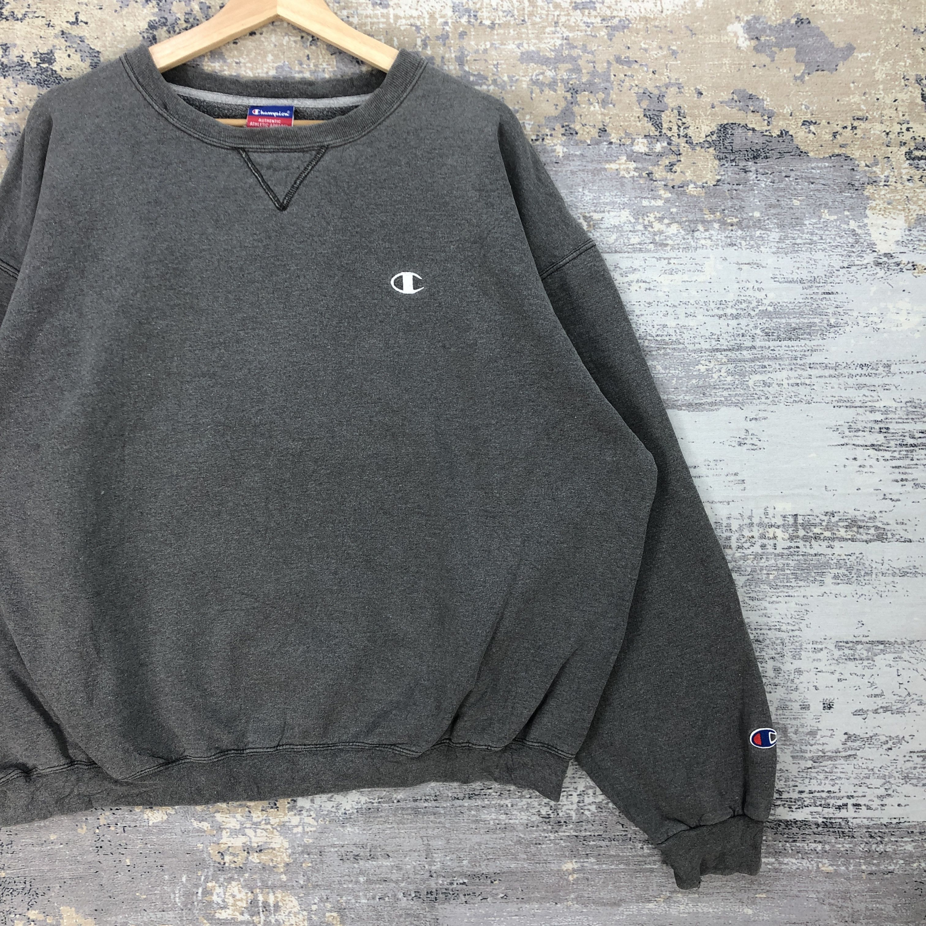 Champion Vintage Y2K Champion Sweater Champion Streetwear Sweatshirt Size US XXL / EU 58 / 5 - 4 Thumbnail