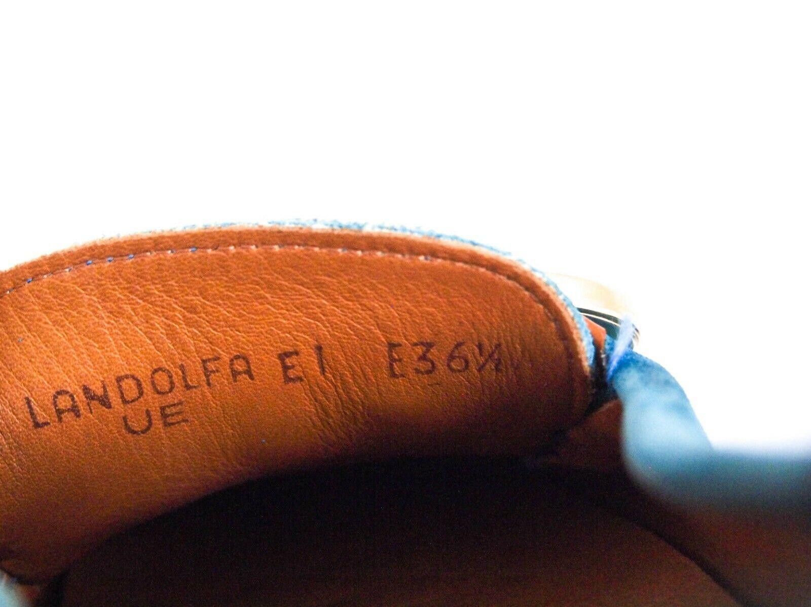 Bally Bally Landolfa Loafers Blue Suede Womens EU 36.5 US 6 Size US 6 / IT 36 - 6 Thumbnail