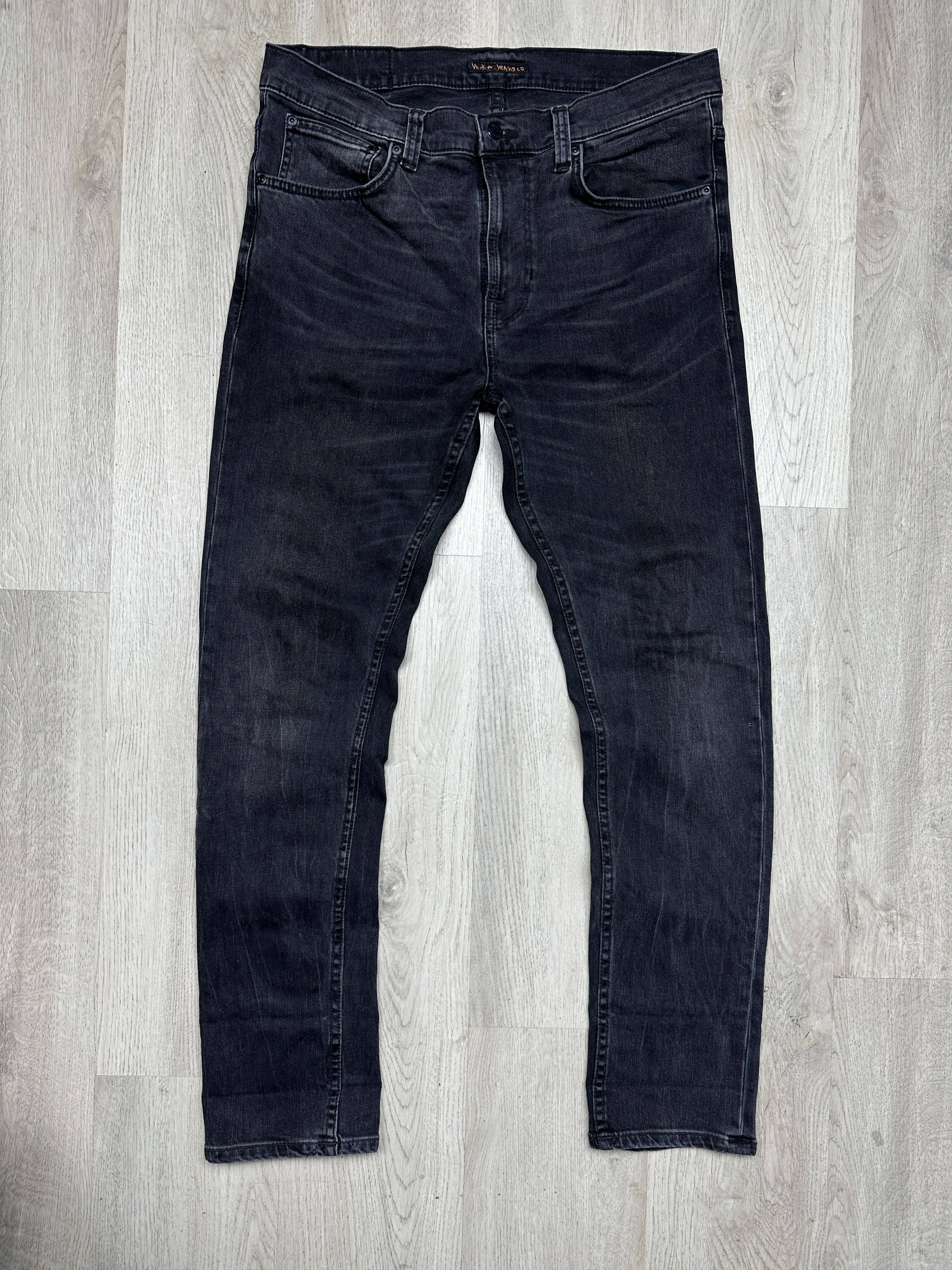 Nudie Jeans Nudie Jeans Lean Dean Mens Denim Pants Size US 33 - 5 Thumbnail
