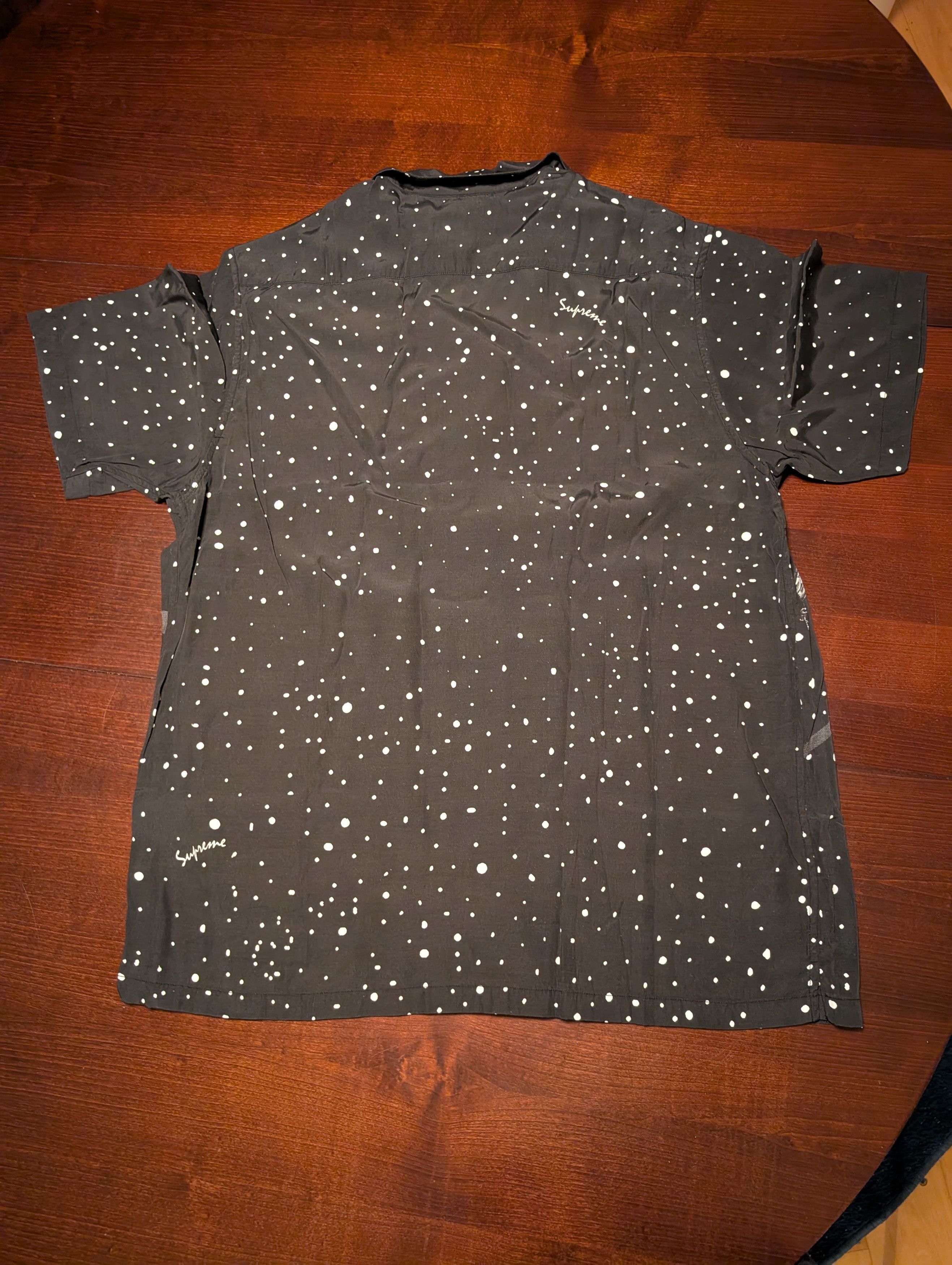 Supreme x Marvel Silver Surfer Rayon Shirt SS19 L