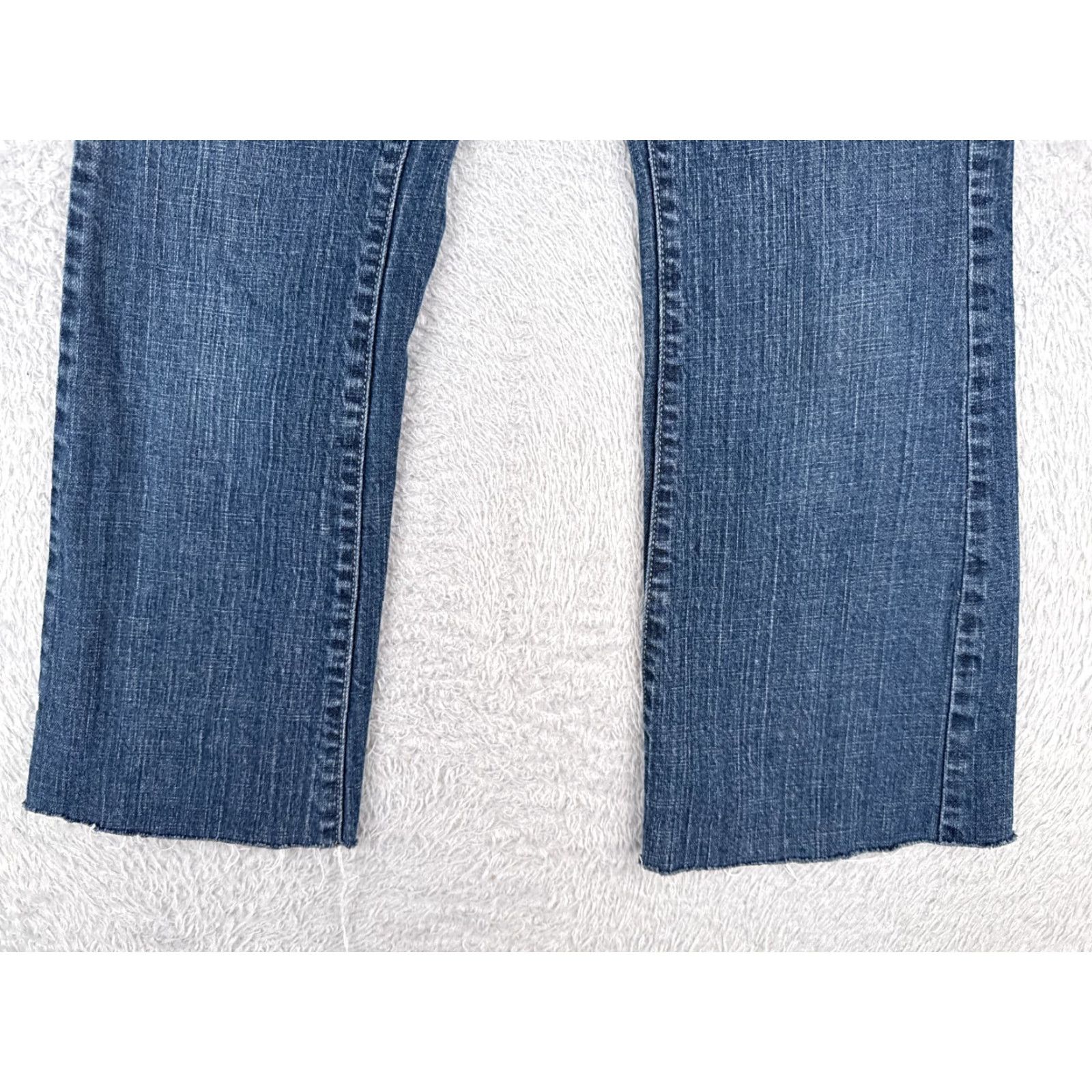 Calvin Klein VINTAGE Calvin Klein Jeans Women Blue Low Rise Flare Denim Bootcut 2 28x27 Size 26" / US 2 / IT 38 - 2 Thumbnail