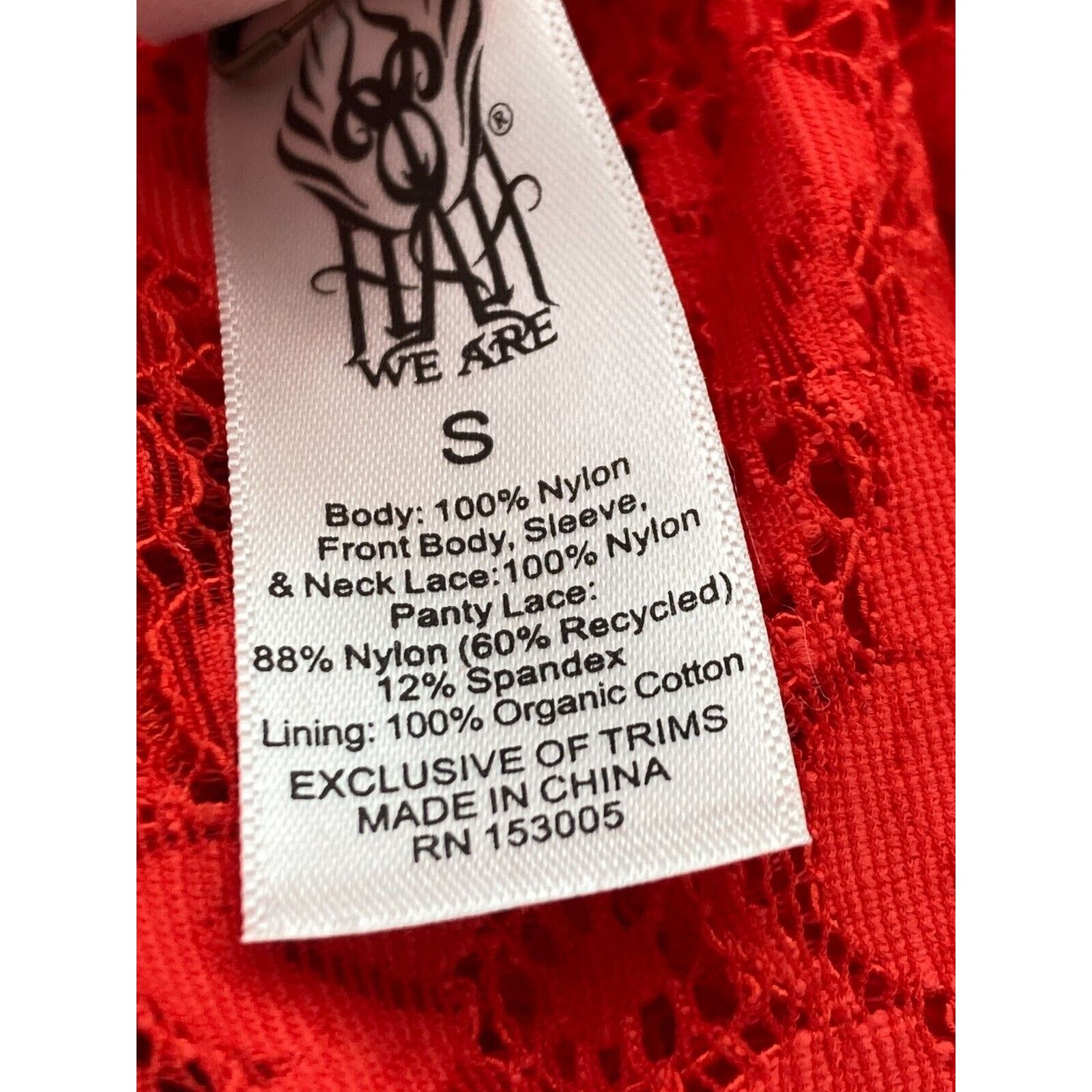 Free People FREE PEOPLE Take HAH Bow Lingerie 1Piece Blood Orange Small Size S / US 4 / IT 40 - 11 Thumbnail