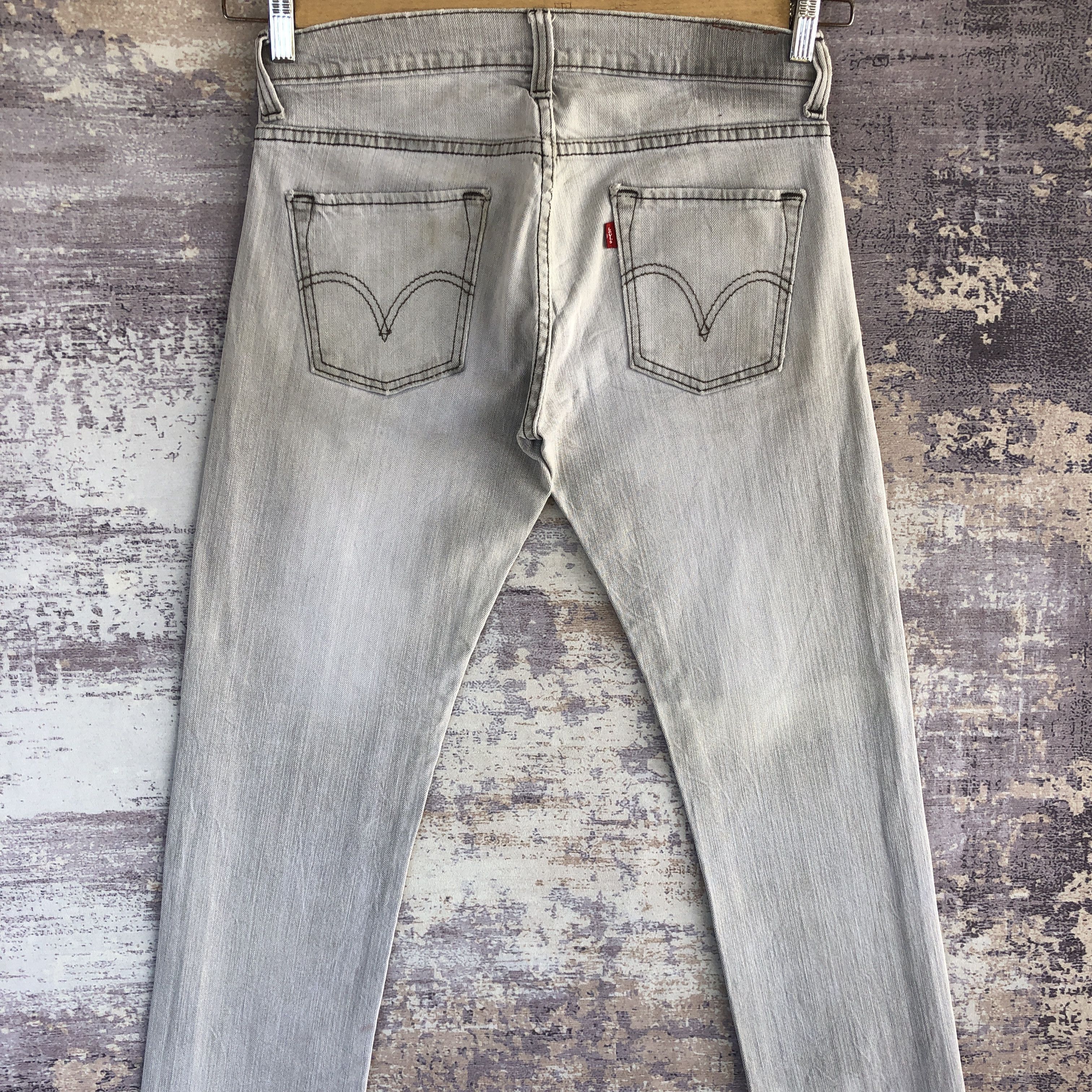 Levi's Vintage Levis 511 Faded Jeans Levi's Slim Skinny Fit Denim Size US 30 / EU 46 - 4 Thumbnail