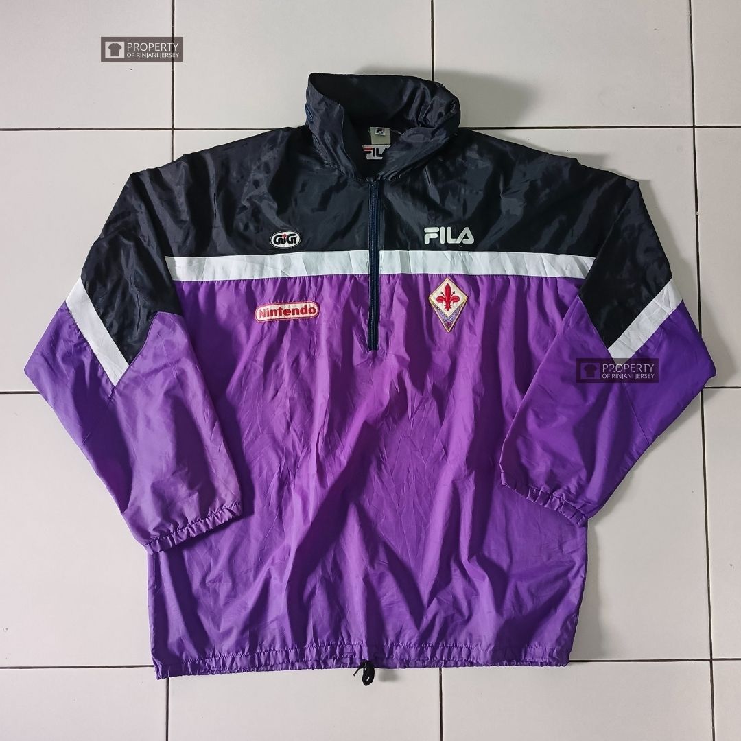 1997 Fiorentina Half Zip Training Football Jacket