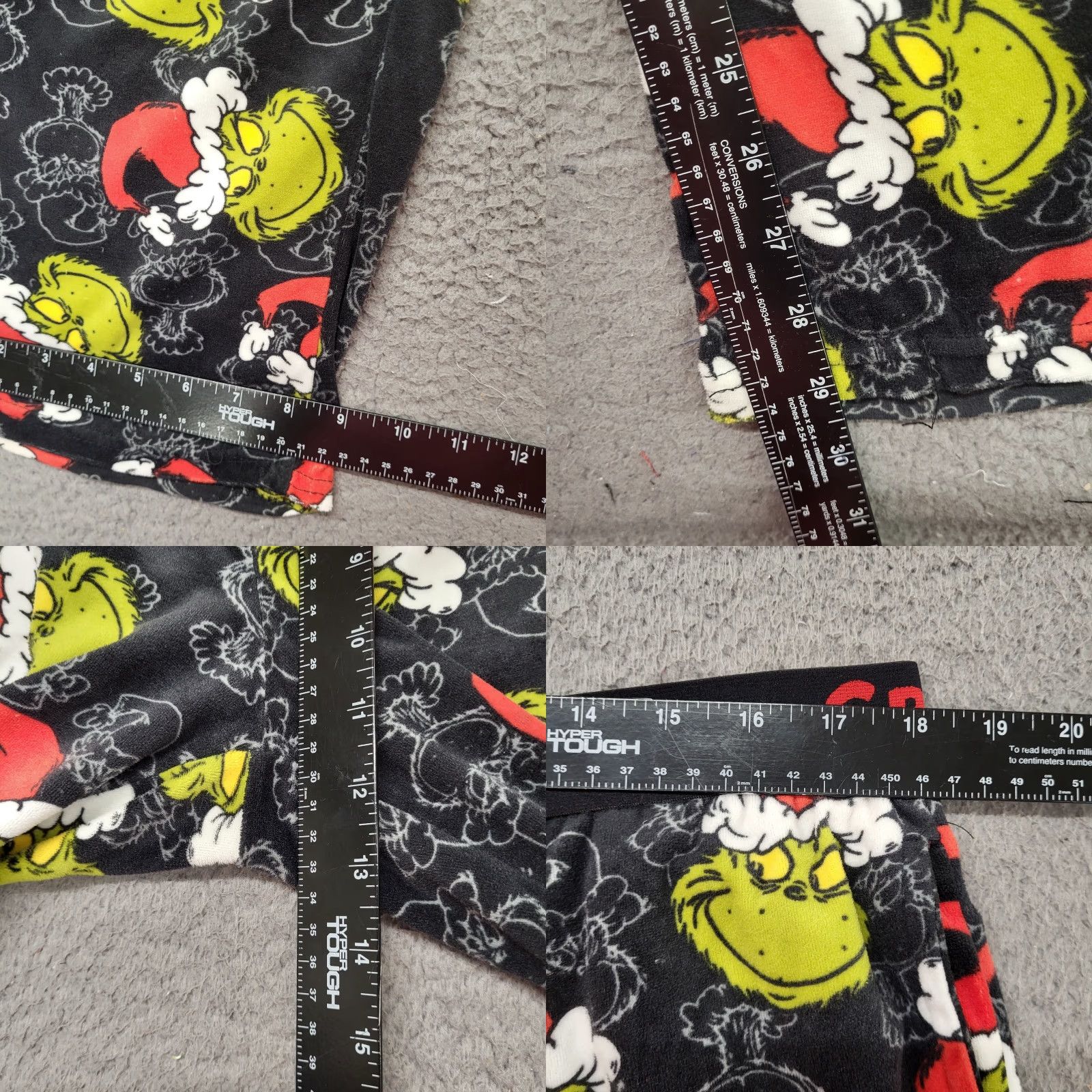 Vintage VINTAGE? No — not vintage. The Grinch Dr. Seuss PJ Pants Mens XL Christmas Sleep Lounge Pajamas Bottom Size US 36 / EU 52 - 8 Thumbnail