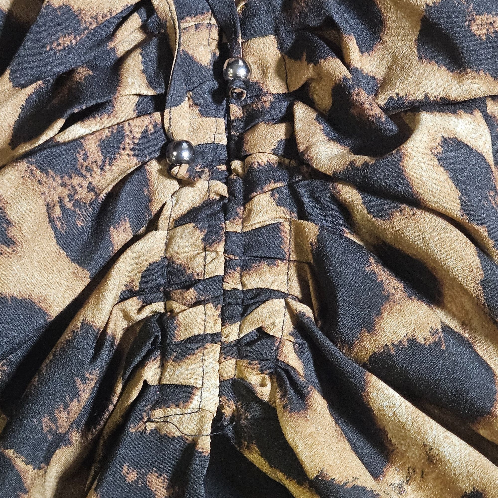 Other Mable Women’s Ruched Animal Print Midi Skirt S Night Out Qui Size 27" / US 4 / IT 40 - 9 Thumbnail