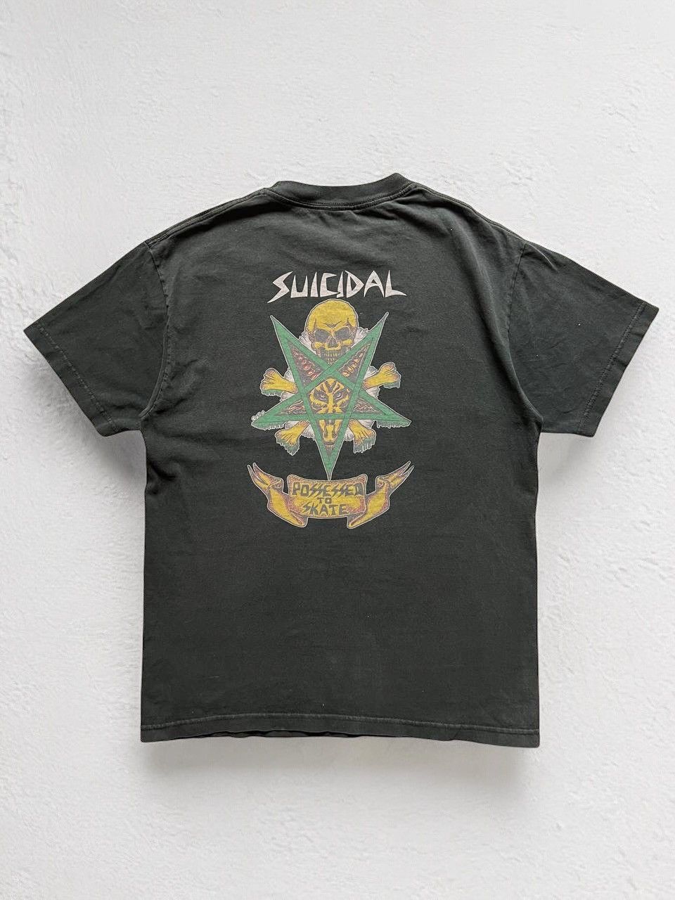 Sex Skateboards × Stussy × Vintage SUICIDAL SKATES GRAPHIC TEE VINTAGE SKATEBOARDING BRAND USA🇺🇸 Size US M / EU 48-50 / 2 - 1 Thumbnail