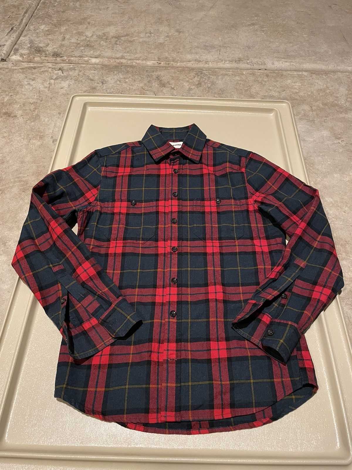 Taylor Stitch Taylor Stitch Flannel Button Up Size S Small Size US S / EU 44-46 / 1 - 1 Thumbnail