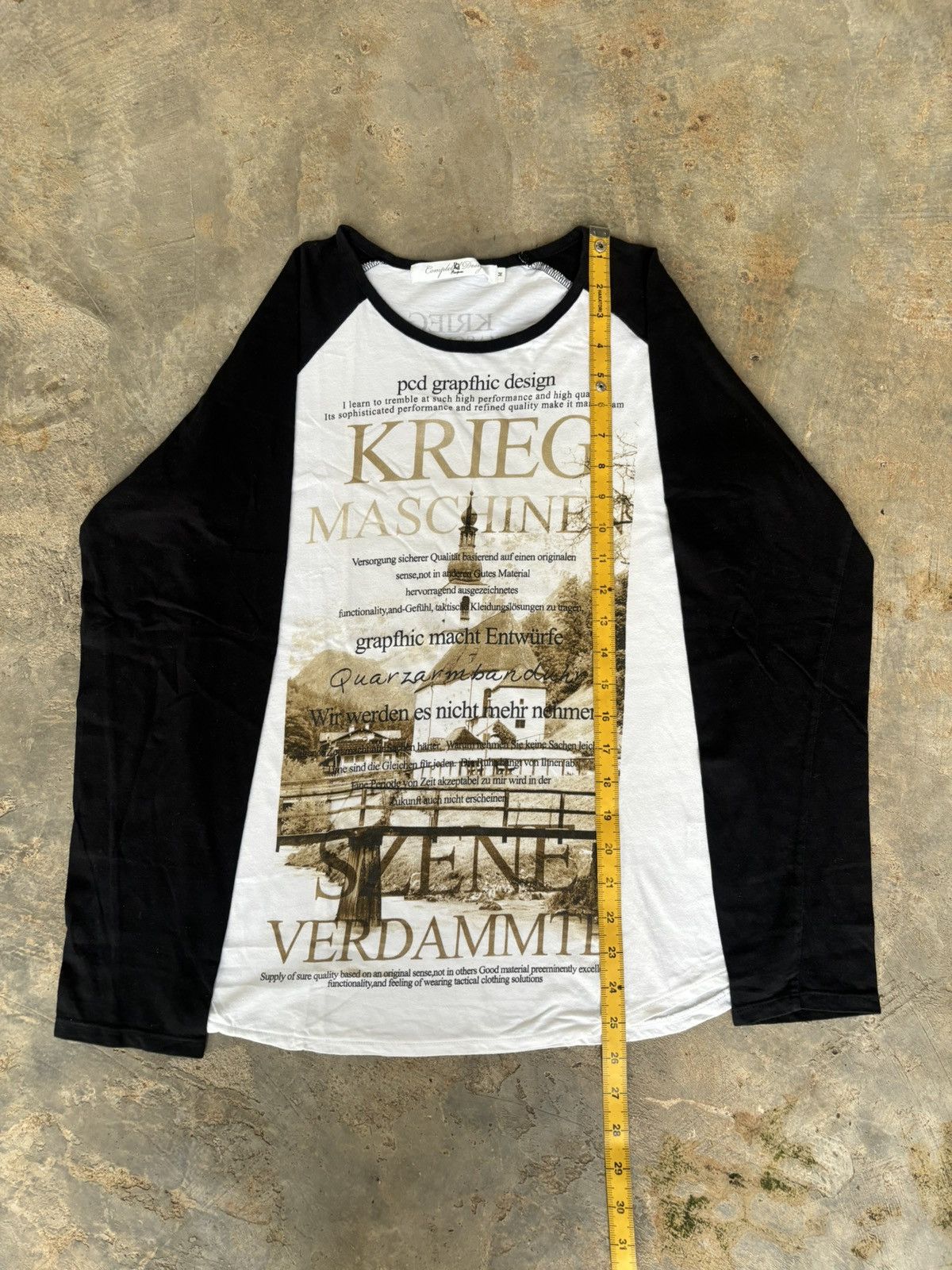 Hysteric Glamour × If Six Was Nine × Japanese Brand Y2k Krieg Maschinen Ifsixwasnine Style Longsleeve Size US M / EU 48-50 / 2 - 11 Thumbnail