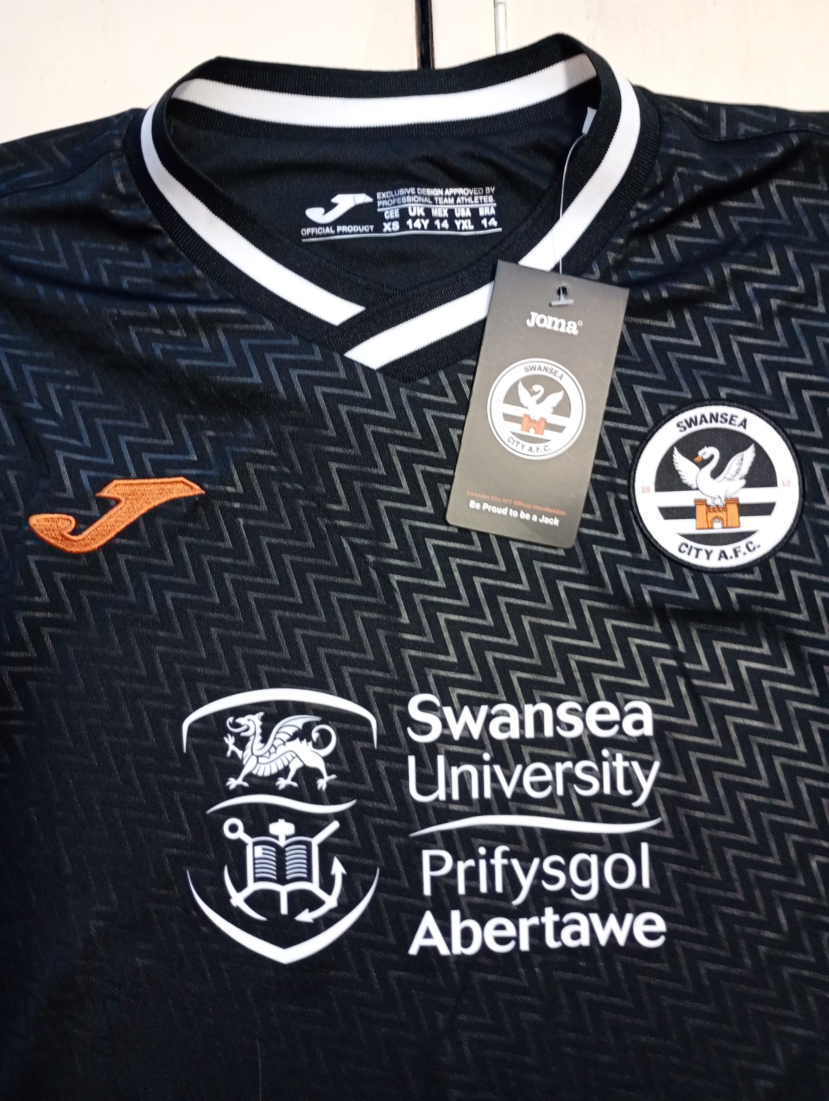 Joma Joma Swansea City AFC Away NWT Jersey 2021-2022 Size US XS / EU 42 / 0 - 7 Thumbnail