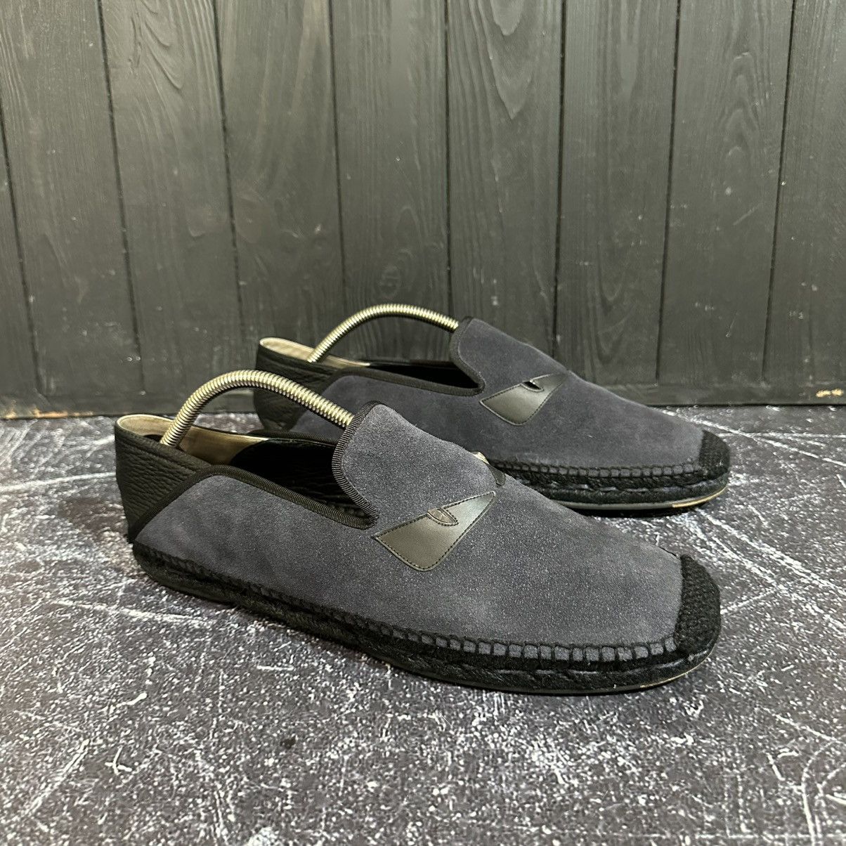 Fendi FENDI men’s suede Espadrilles shoes Size 9, 43 EU Size US 9 / EU 42 - 2 Thumbnail
