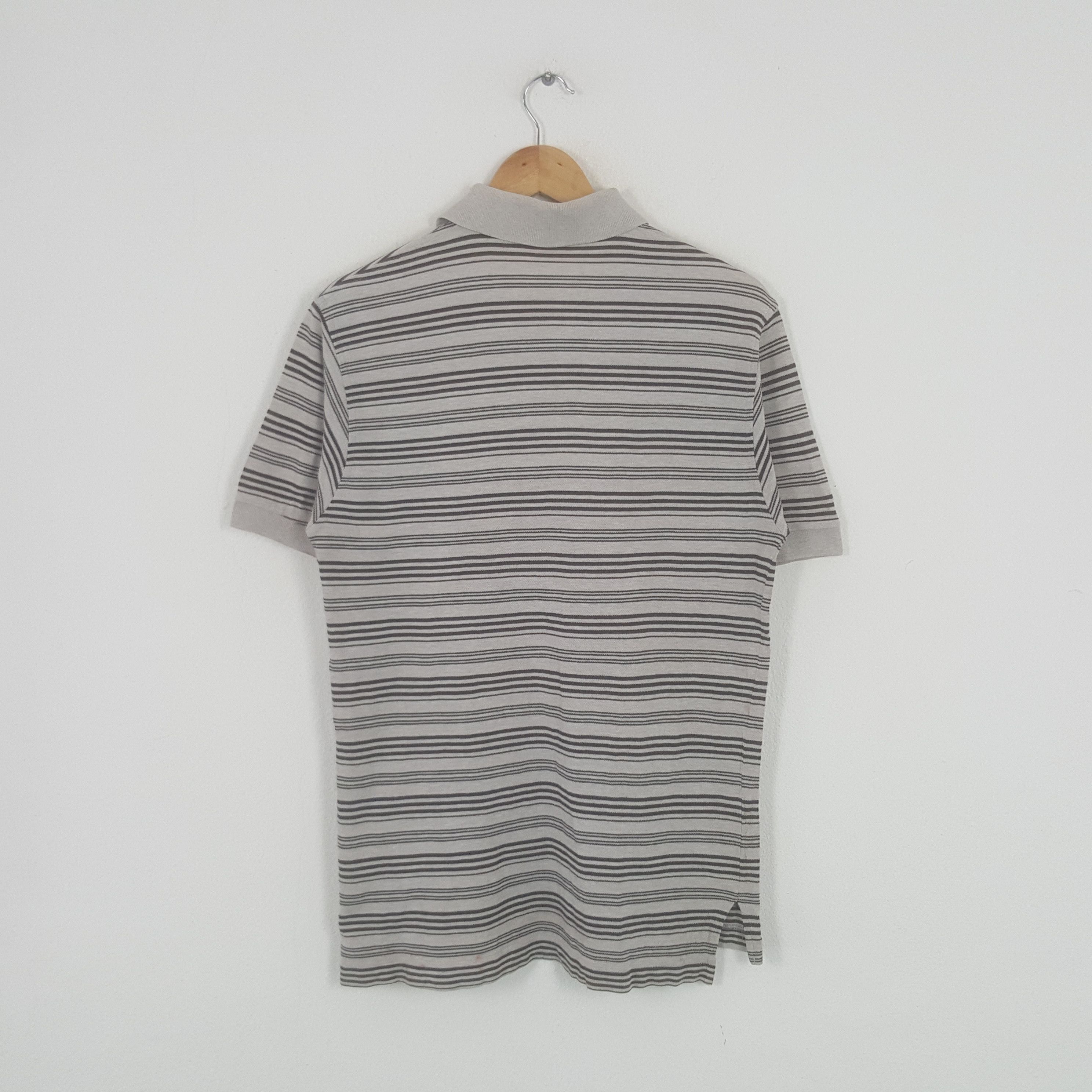 Vintage × Yves Saint Laurent Vintage Yves Saint Laurent Stripe Polo Shirt Size US M / EU 48-50 / 2 - 3 Thumbnail