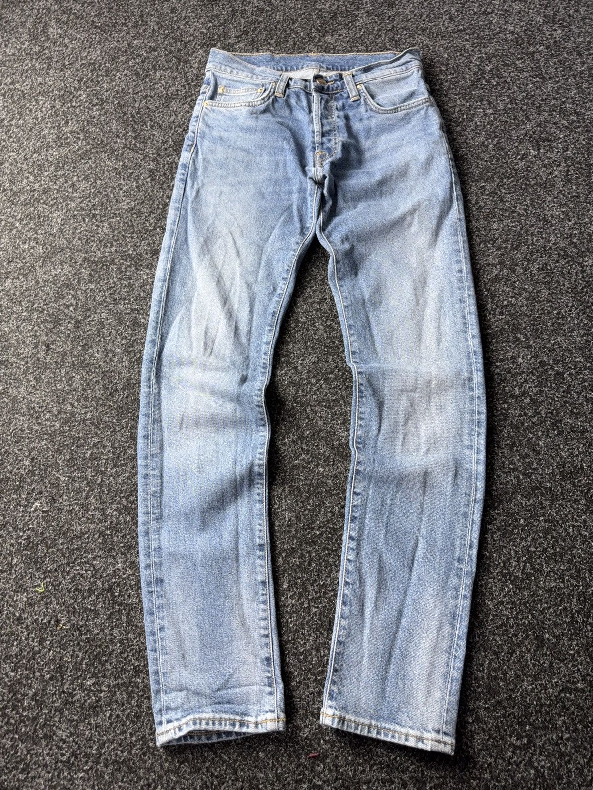 Carhartt Vintage 90s Retro Y2K Carhartt Skinny denim pants jeans Size 27" / US 4 / IT 40 - 2 Thumbnail