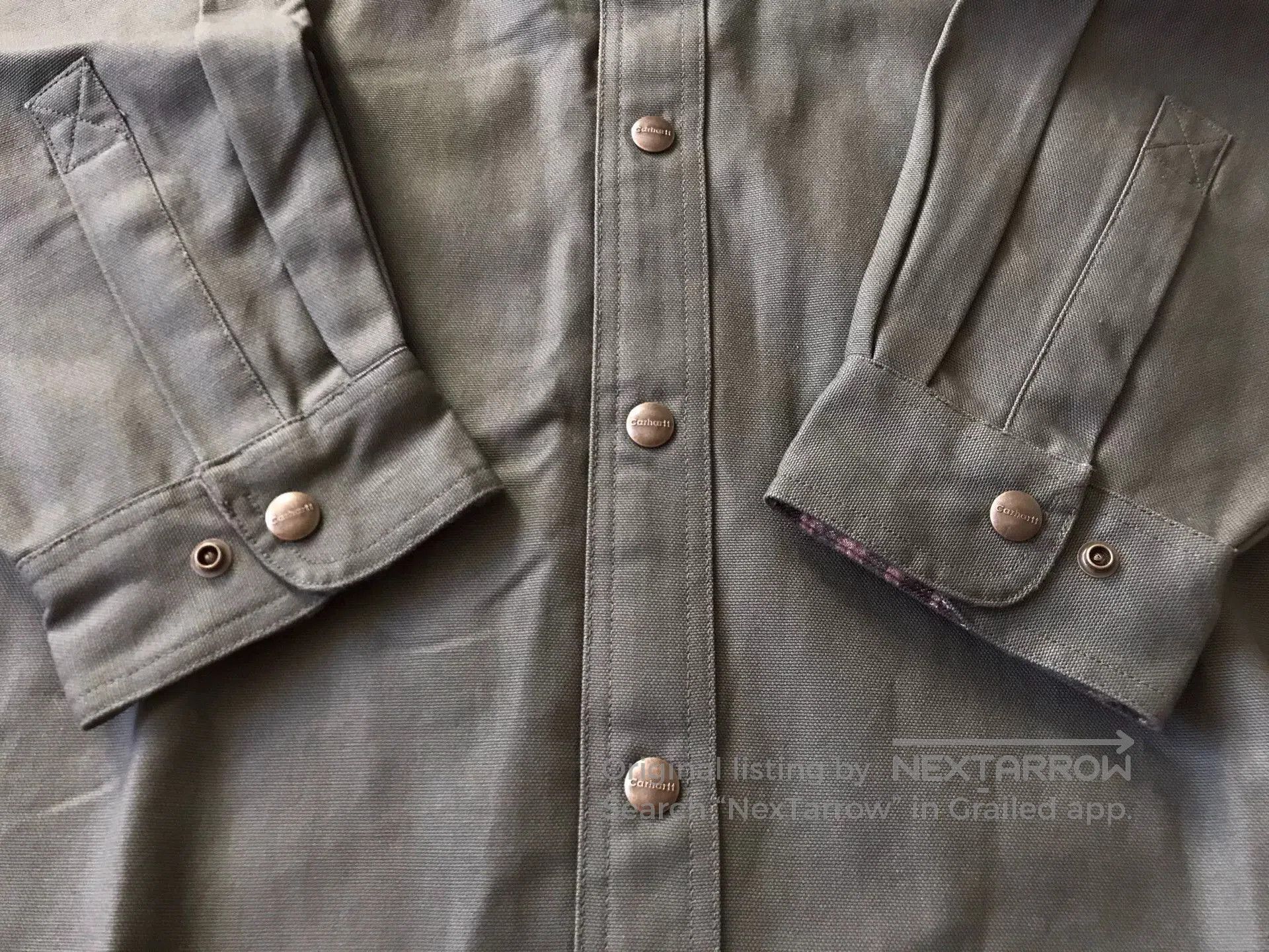 Carhartt Carhartt S296 MOS Work Shirt Jacket. Size US L / EU 52-54 / 3 - 6 Thumbnail