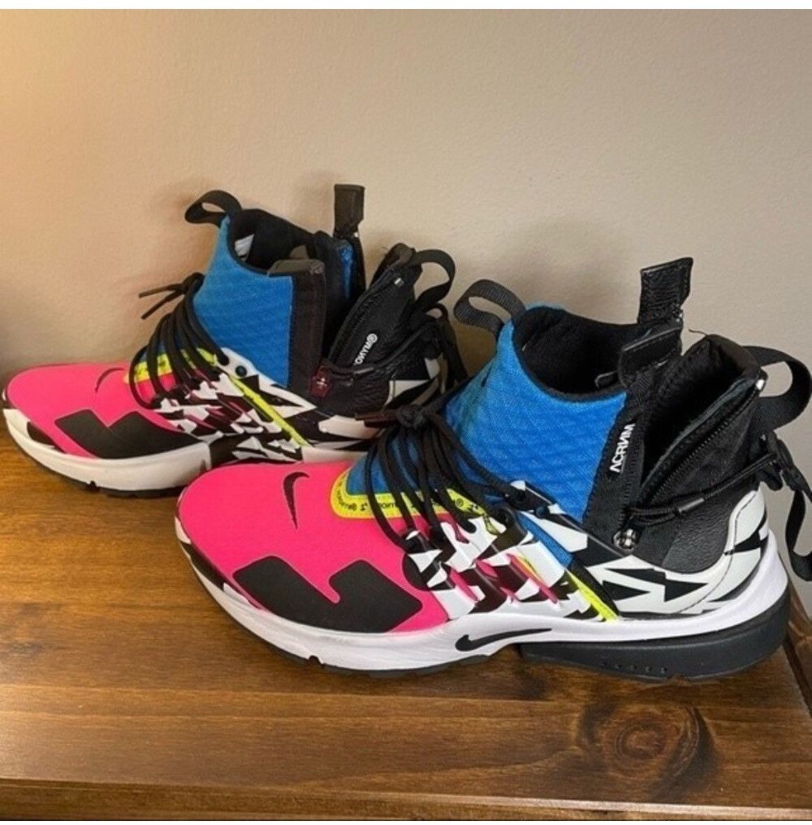 Acronym × Nike Nike Acronym x Presto sneakers Pink and Blue Mens size 8 Size US 8 / EU 41 - 8 Thumbnail