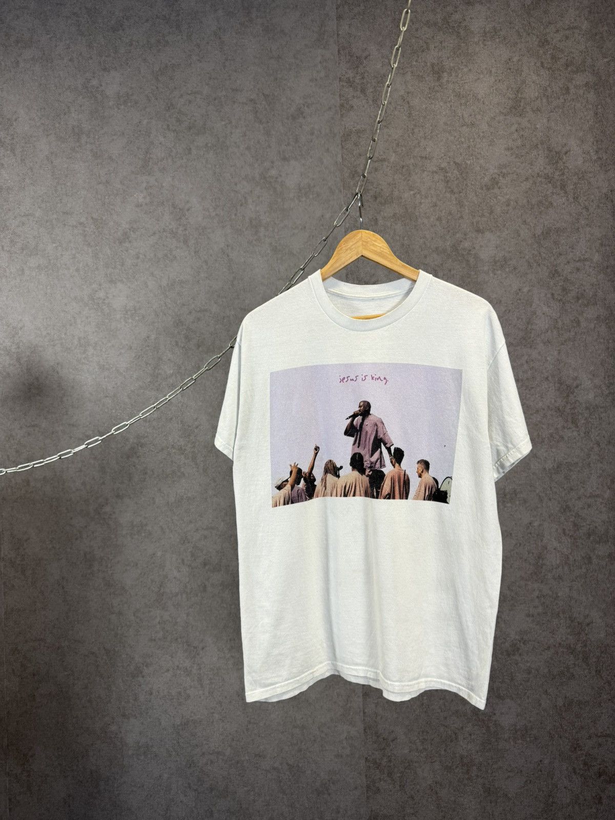 Band Tees × Rap Tees Kanye West Jesus is King rap band tee Size US L / EU 52-54 / 3 - 1 Thumbnail