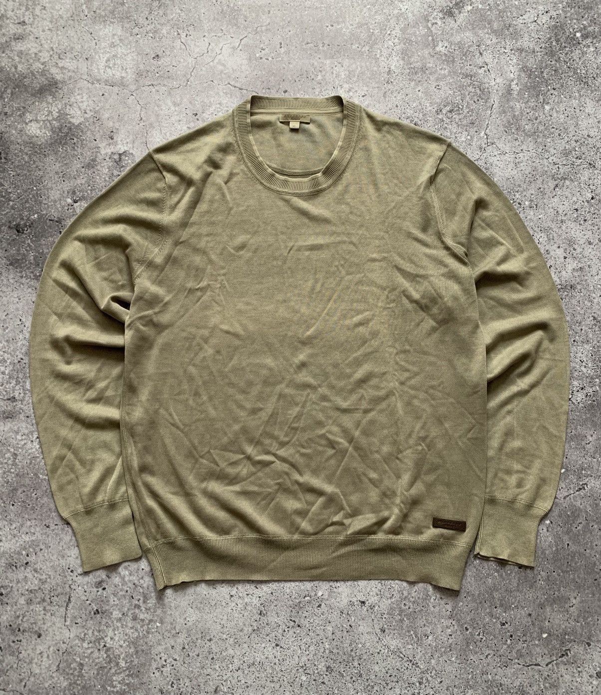 Burberry 🔥BURBERRY BRIT OLD MONEY STYLE LIGHT SWEATSHIRT Size US XL / EU 56 / 4 - 1 Thumbnail