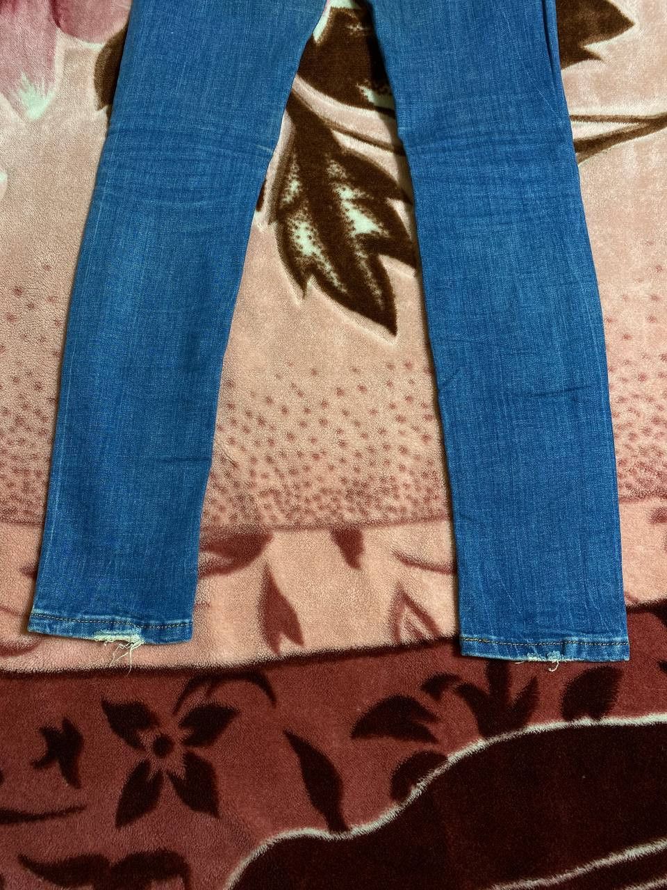 Philipp Plein Philipp Plein Design FW14 Distressed Denim Army Blue Jeans Size US 26 / EU 42 - 9 Thumbnail