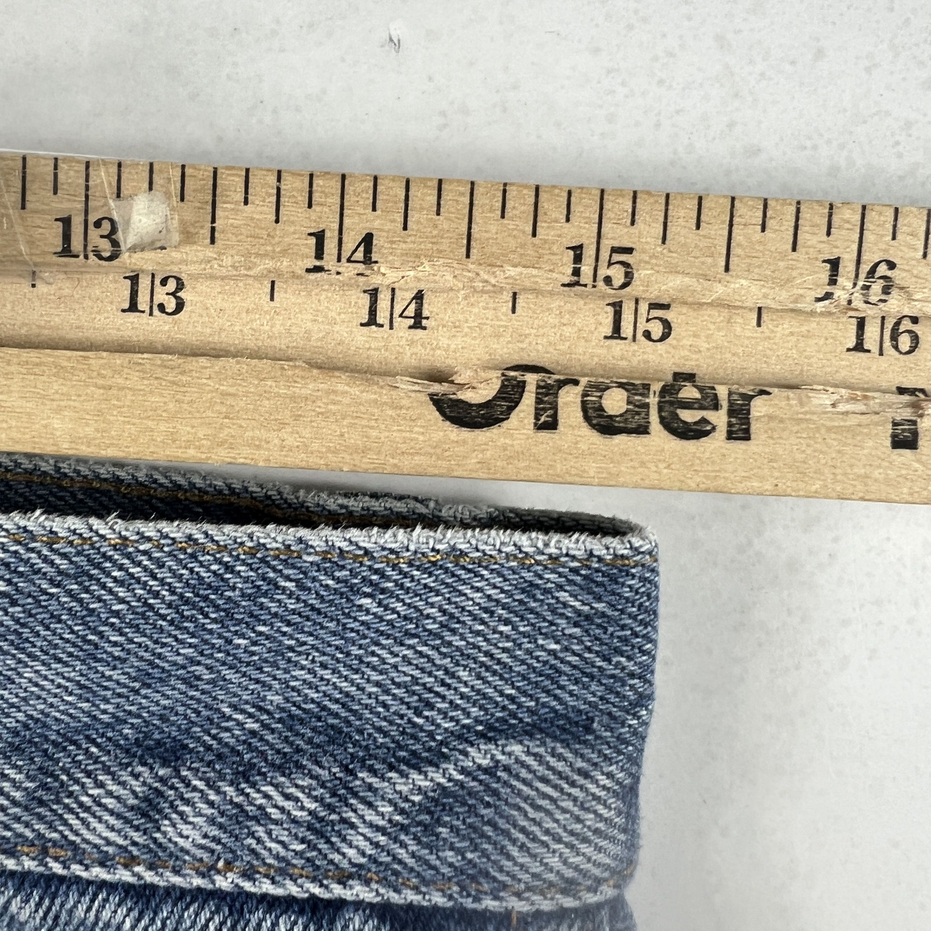 Wrangler VTG Wrangler Shorts Faded Cut Off Denim Jorts Talon Zipper Size US 30 / EU 46 - 17 Thumbnail