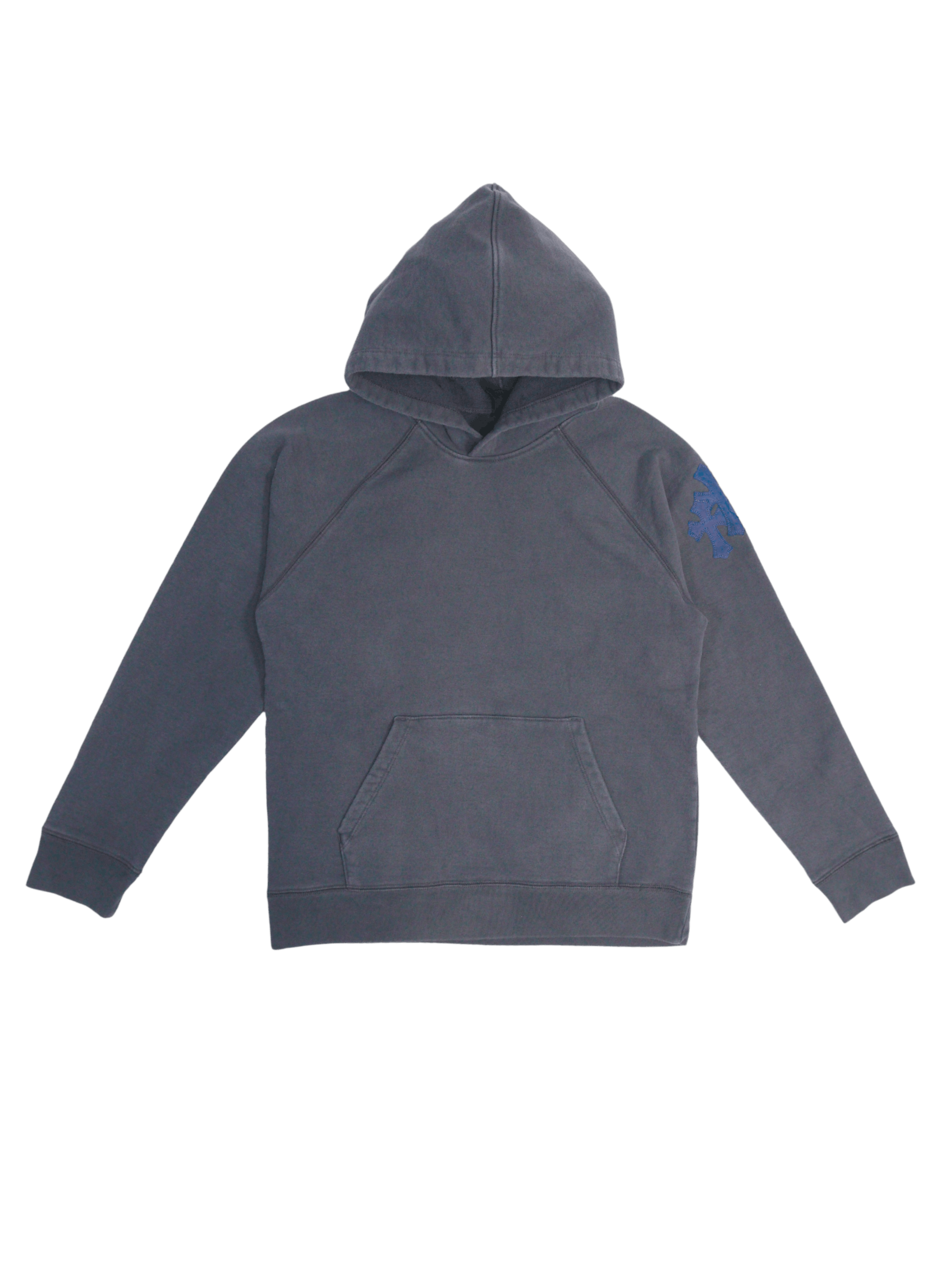Chrome Hearts Chrome Hearts Navy & Blue Triple Cross Patch Hoodie Size US M / EU 48-50 / 2 - 1 Thumbnail