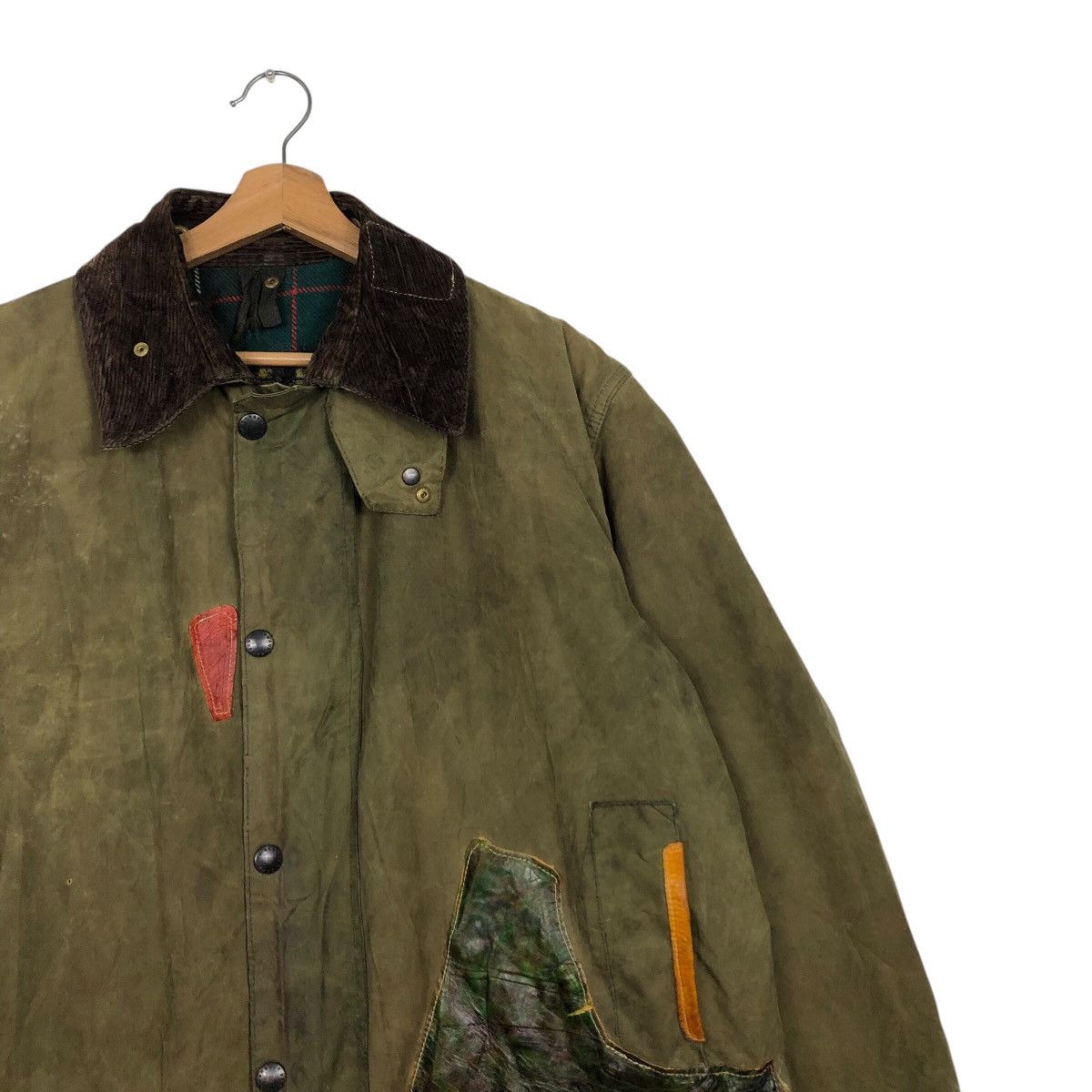 Barbour 📌Vintage Wax Jacket Barbour Northumbria Blanket England Size US M / EU 48-50 / 2 - 6 Thumbnail
