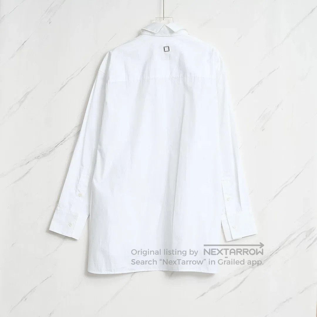 Wooyoungmi WOOYOUNGMI Men's Logo Embroidered Shirt. Size US M / EU 48-50 / 2 - 4 Thumbnail