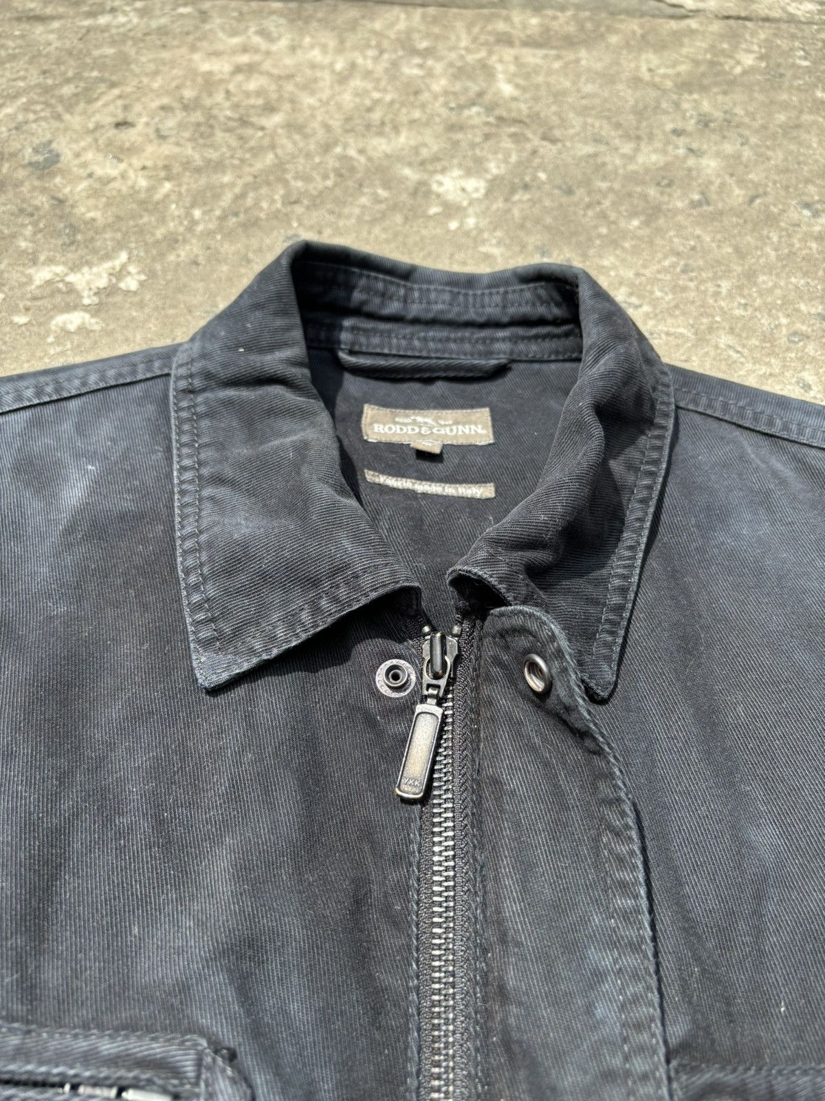 Rodd & Gunn Rodd & Gunn Black Cotton Bomber Jacket Size US M / EU 48-50 / 2 - 4 Thumbnail
