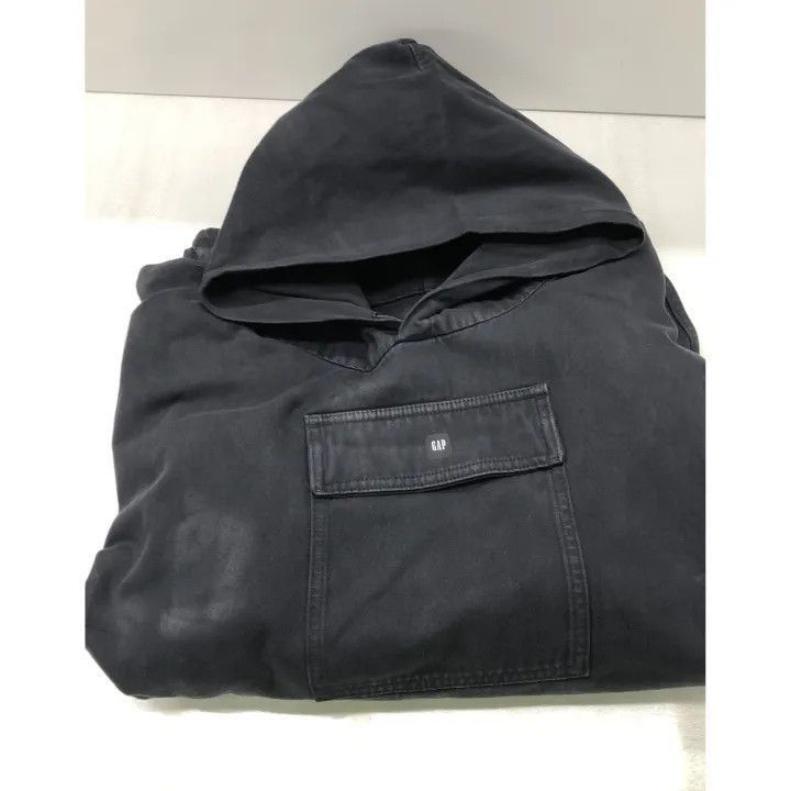 Balenciaga Balenciaga YEEZY x Gap x Balenciaga Black Anorak Jacket -2 Size US S / EU 44-46 / 1 - 5 Thumbnail