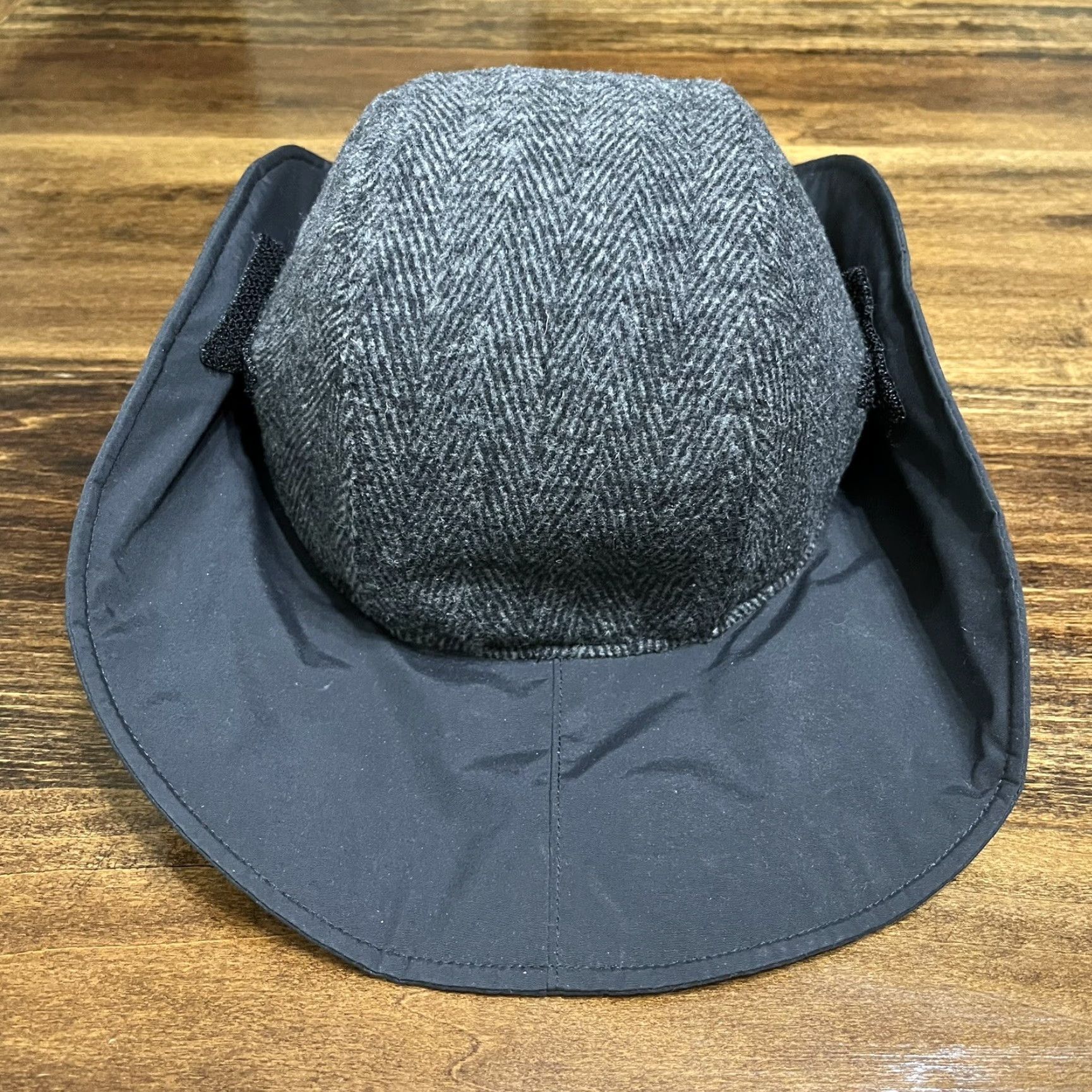 Outdoor Research VINTAGE Outdoor Research Sombrero Hat Boonie Wool Gray M Mens Boonie Hat Water Resistant Knit Breathable Lightweight Travel Casual Workwear 90s? Size ONE SIZE - 5 Thumbnail