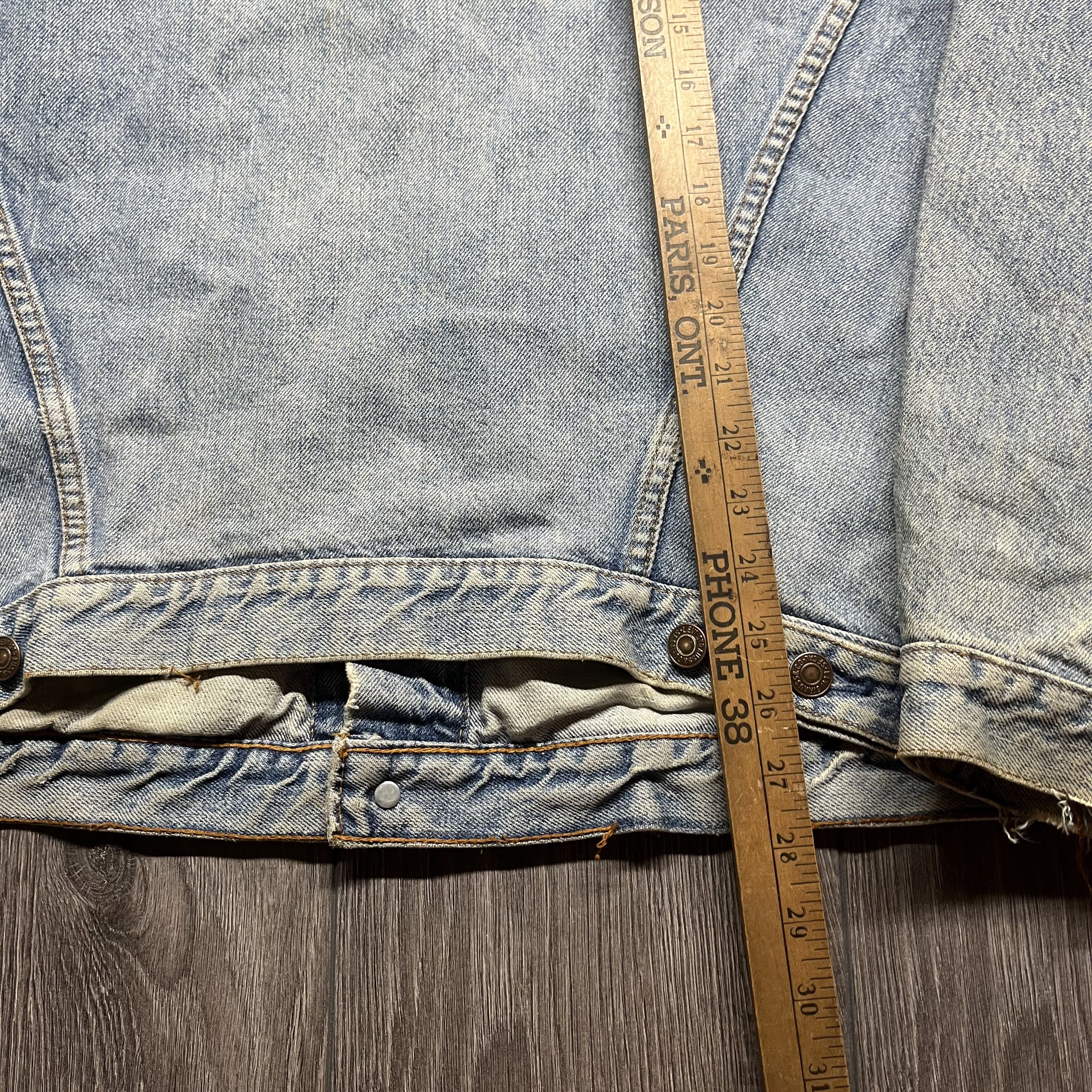 Levi's × Vintage Vintage Levis Strauss 1990s Denim Trucker Jacket XL Size US XL / EU 56 / 4 - 14 Thumbnail