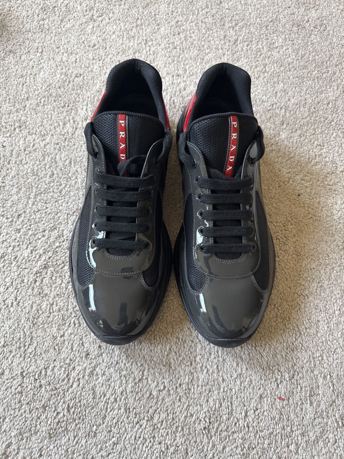 Prada Prada America's Cup 'Anthracite Red' Size US 13 / EU 46 - 3 Thumbnail
