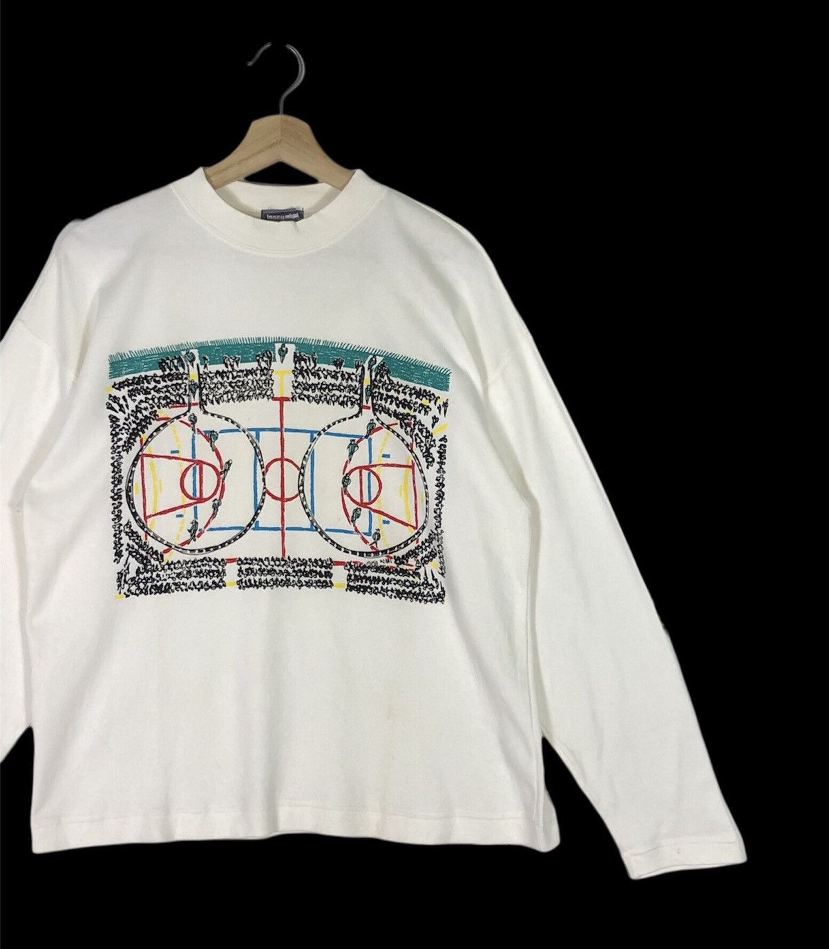 Issey Miyake LIMITED🔥VINTAGE 80’S MIYAKE X TOMIO MOHRI COURT RUNWAY ART Size US M / EU 48-50 / 2 - 3 Thumbnail
