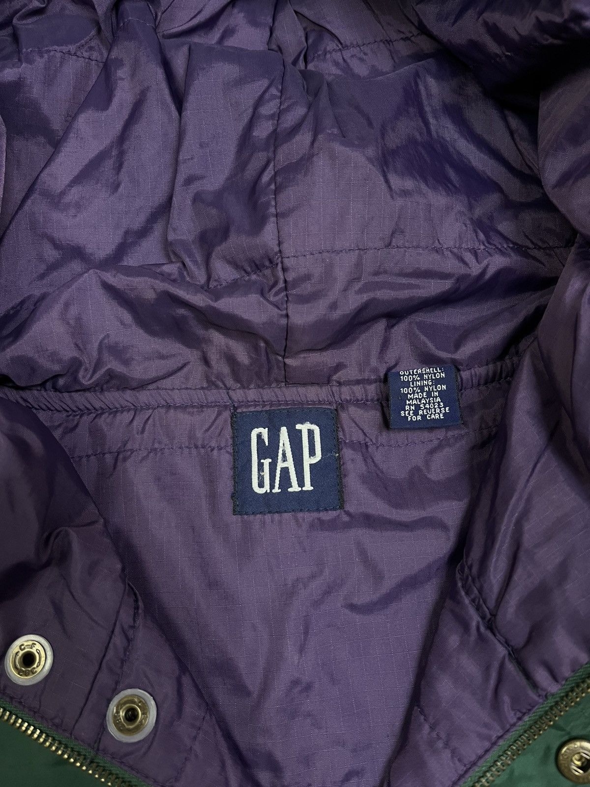Gap 80s GAP Vintage Anorak Jacket Size US XL / EU 56 / 4 - 7 Thumbnail