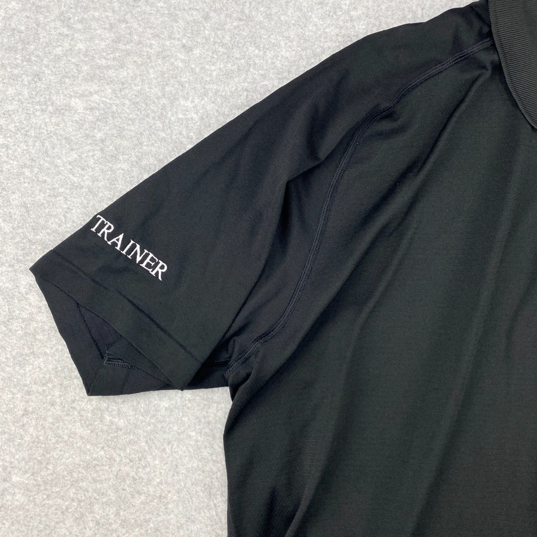 Lululemon Lululemon Shirt Mens XXL Black Polo Performance Golf Pickle Ball Gym Trainer Size US XXL / EU 58 / 5 - 2 Thumbnail