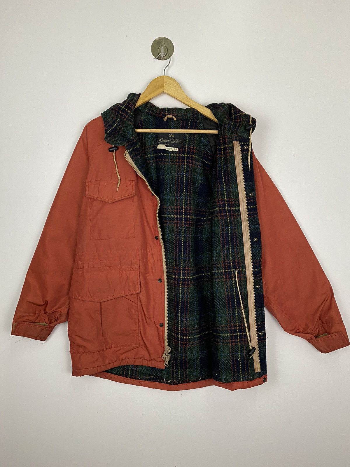 Vintage Vintage Golden Fleece Long Jacket Size US M / EU 48-50 / 2 - 1 Thumbnail