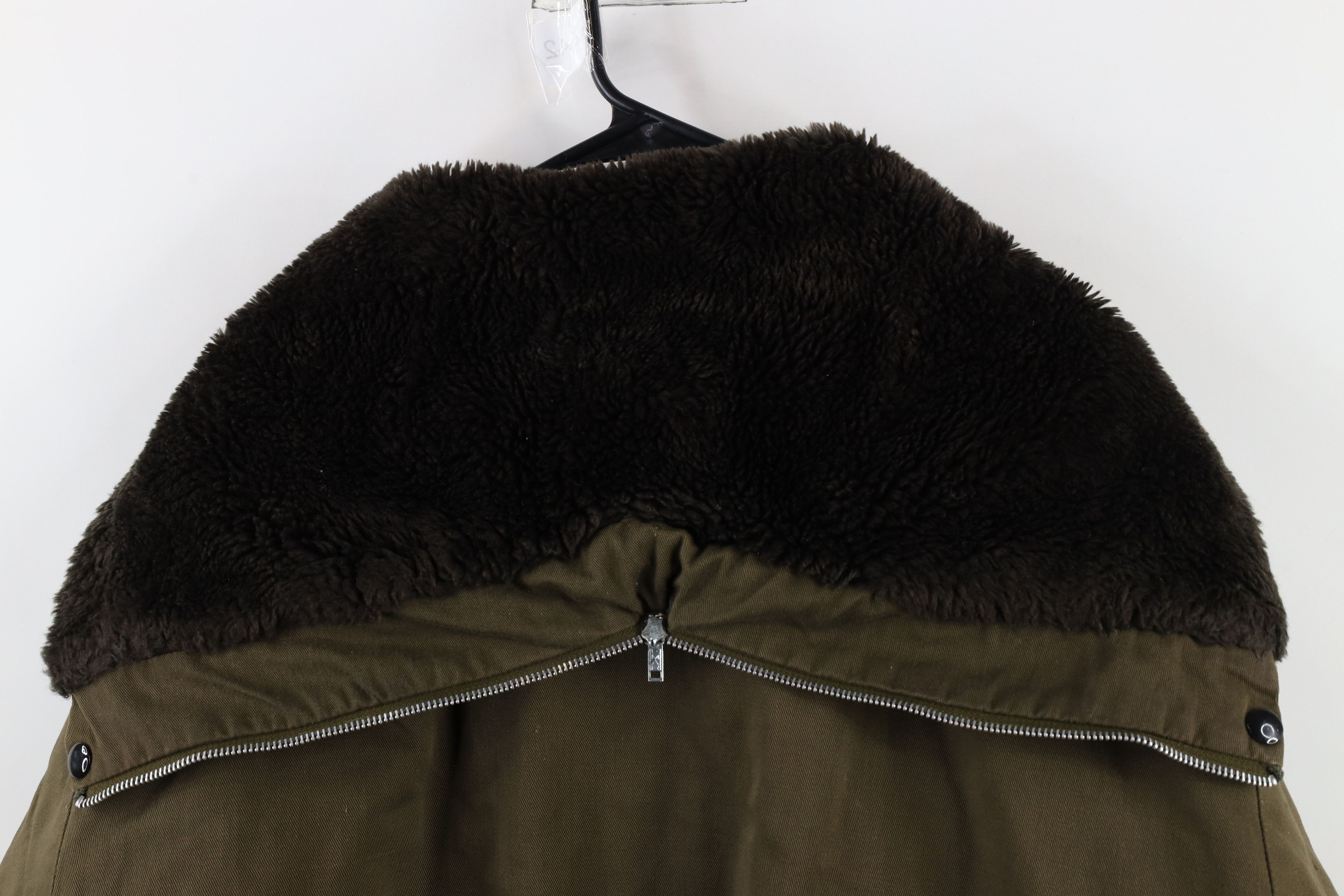 Vintage Vintage 60s Streetwear Split Hood Military Parka Jacket USA Size US XL / EU 56 / 4 - 17 Thumbnail