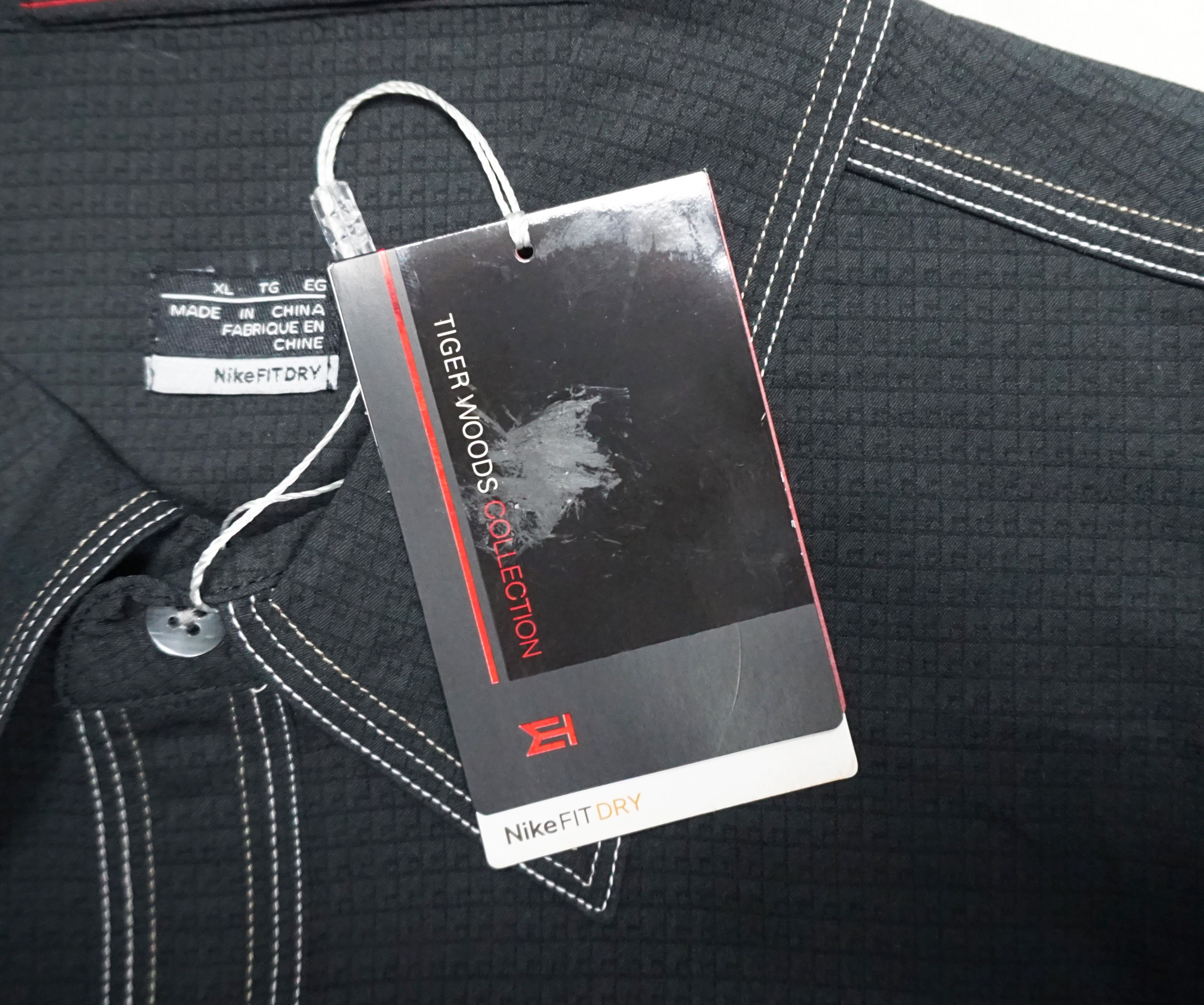 Nike × Tiger Woods × Vintage 2007 Nike Tiger Woods Polo Shirt Size US XL / EU 56 / 4 - 3 Thumbnail