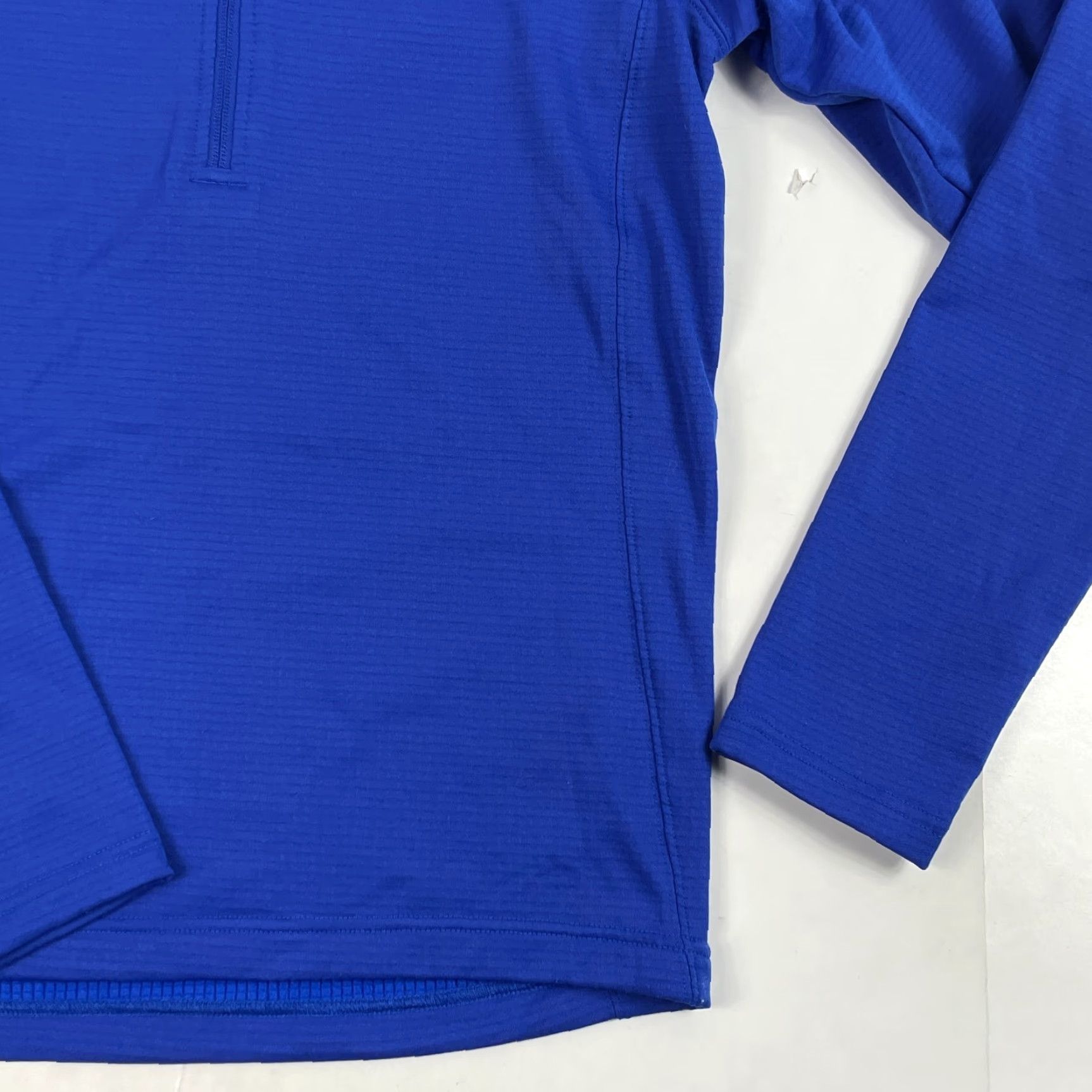 The North Face The North Face Jacket Mens Small Blue Grid Fleece 1/4 Zip Pullover Size US S / EU 44-46 / 1 - 4 Thumbnail