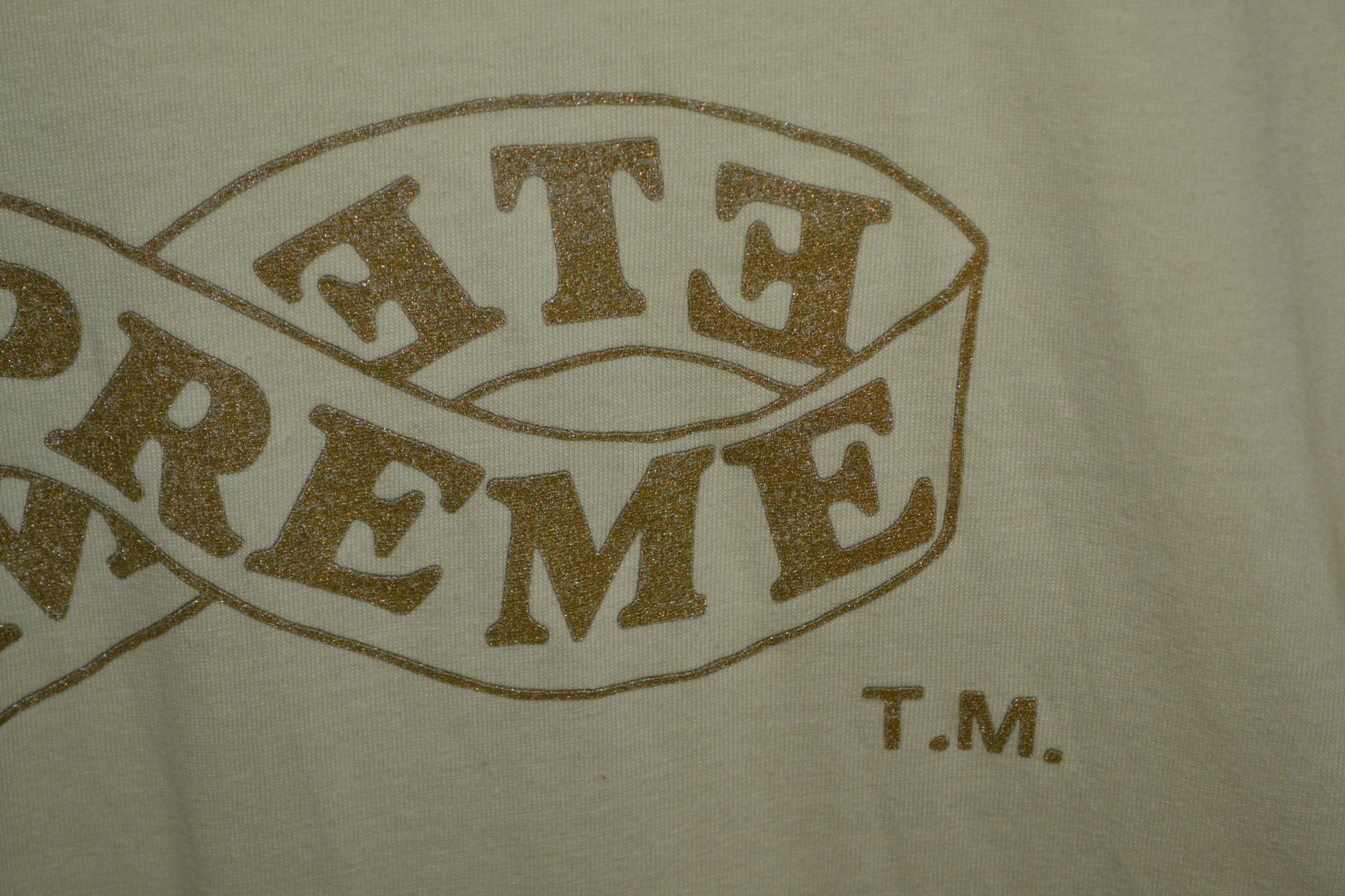 Supreme Supreme Eternal Tee Gold Yellow L FW18 T-Shirt Infinity Size US L / EU 52-54 / 3 - 4 Thumbnail