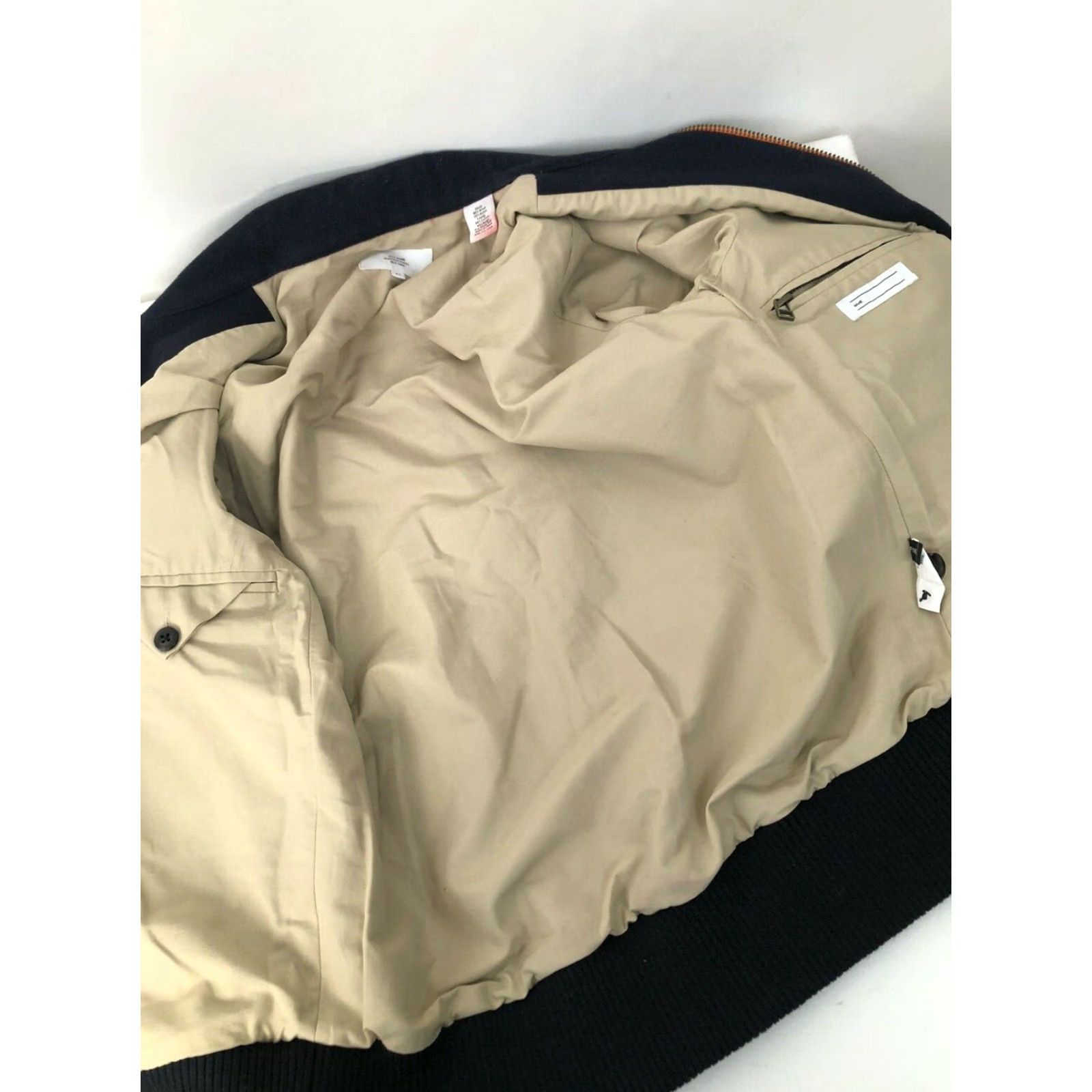 Vintage JACK SPADE Bleeker Street Jacket - Mens XS Navy 80% Wool, Wool Outer Shell, Regular Size, Blue, Coat, 90s? Size US XS / EU 42 / 0 - 4 Thumbnail