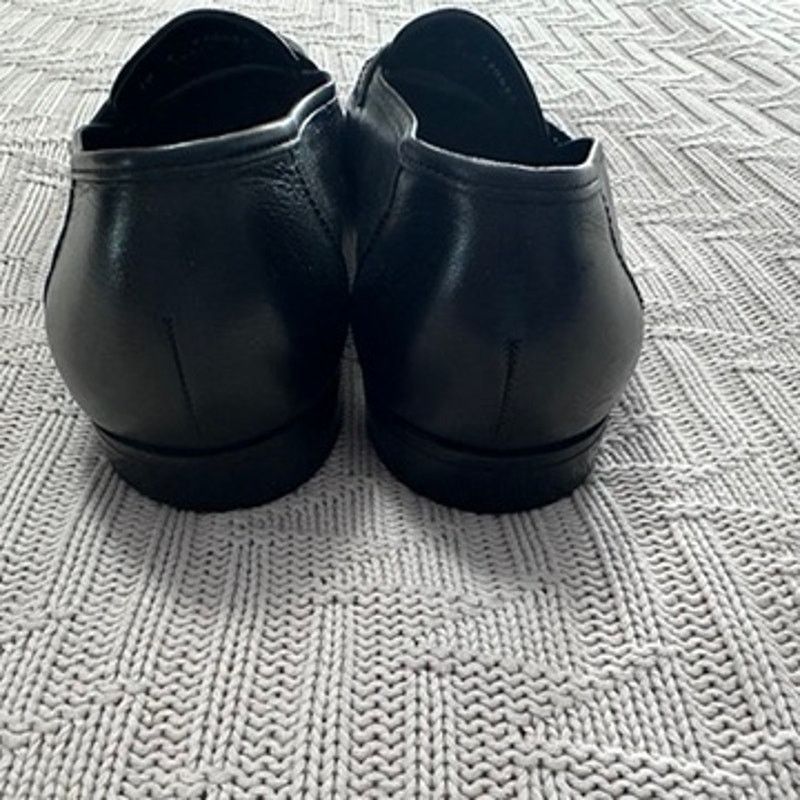 Florsheim Vintage Florsheim Flexibles black leather tassel loafers Size US 10 / EU 43 - 3 Thumbnail
