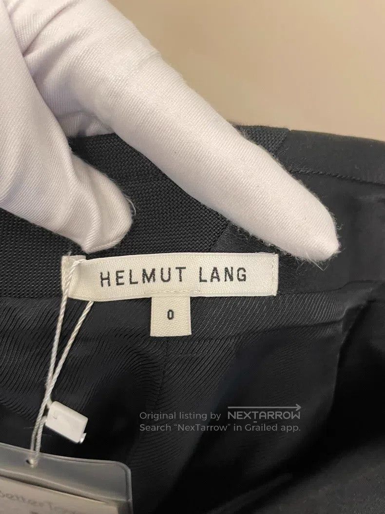 Helmut Lang Helmut Lang size 0 Black Fiber Cotton Half Skirt Size 25" / US 0 / IT 36 - 3 Thumbnail