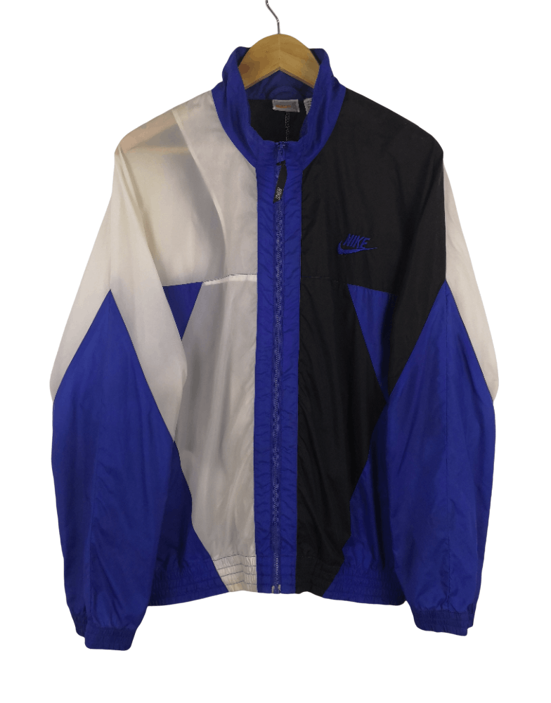 Nike Vintage Nike Windbreaker 90s Nike Jacket Multicoloured Size US L / EU 52-54 / 3 - 1 Thumbnail