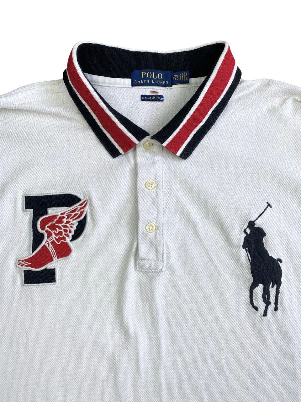 Polo Ralph Lauren Polo Ralph Lauren P-Wing Classic Fit Mesh Cotton Big Pony Size US XXL / EU 58 / 5 - 2 Thumbnail