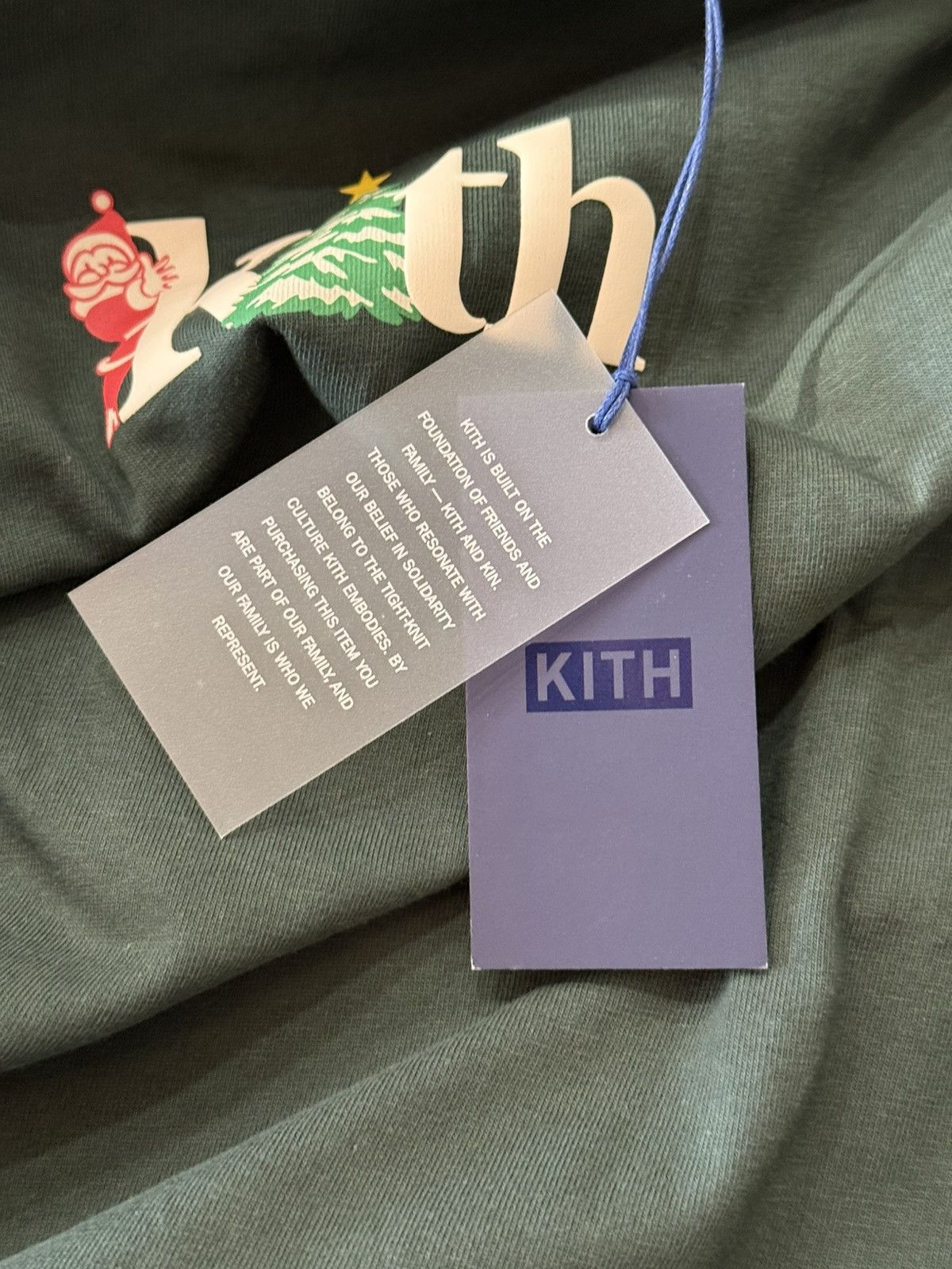 Kith KITH Kithmas Comic Santa Rodeo Tee Stadium T-Shirt Sz Large Size US L / EU 52-54 / 3 - 8 Thumbnail