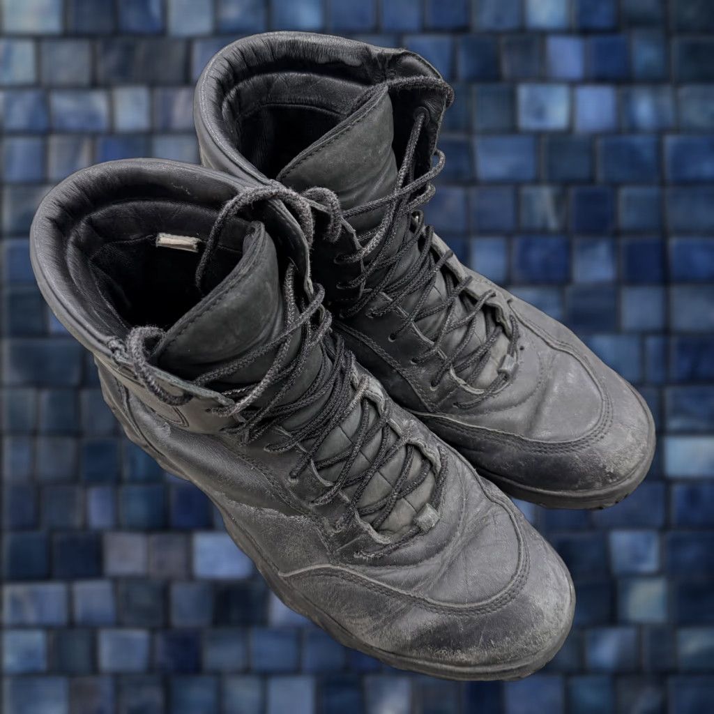 Oakley VINTAGE OAKLEY Assault Tactical Boots Field Combat Black Men Size 10 Boots Mens Black Oakley Field SI Assault - Distressed Combat Tactical Shoes Size US 9 / EU 42 - 1 Thumbnail