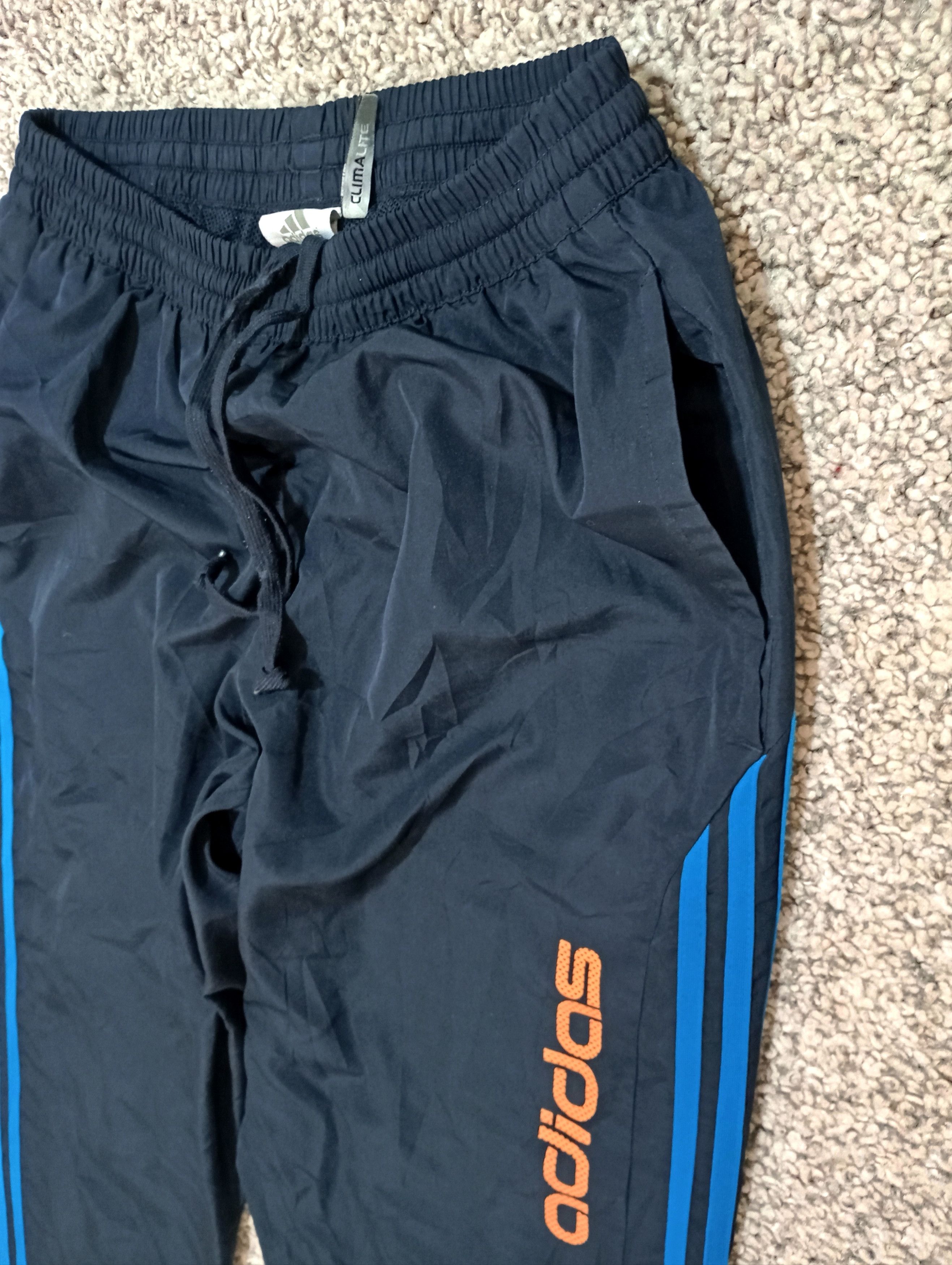 Adidas × Vintage Adidas Baggy Vintage Sweatpants Swoosh Pants Y2k Rap Rare Size US 34 / EU 50 - 5 Thumbnail