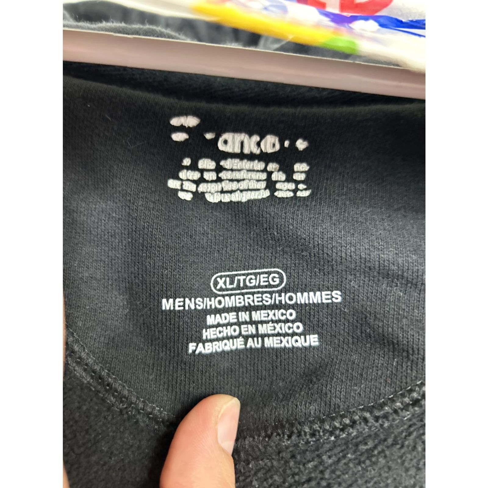 Vintage XL Blizzard Entertainment Zip Up Hoodie Men's Black Heather 80% Cotton 20% Poly Full Zip Hooded Pockets Logo Winter Fall Spring Size US XL / EU 56 / 4 - 7 Thumbnail