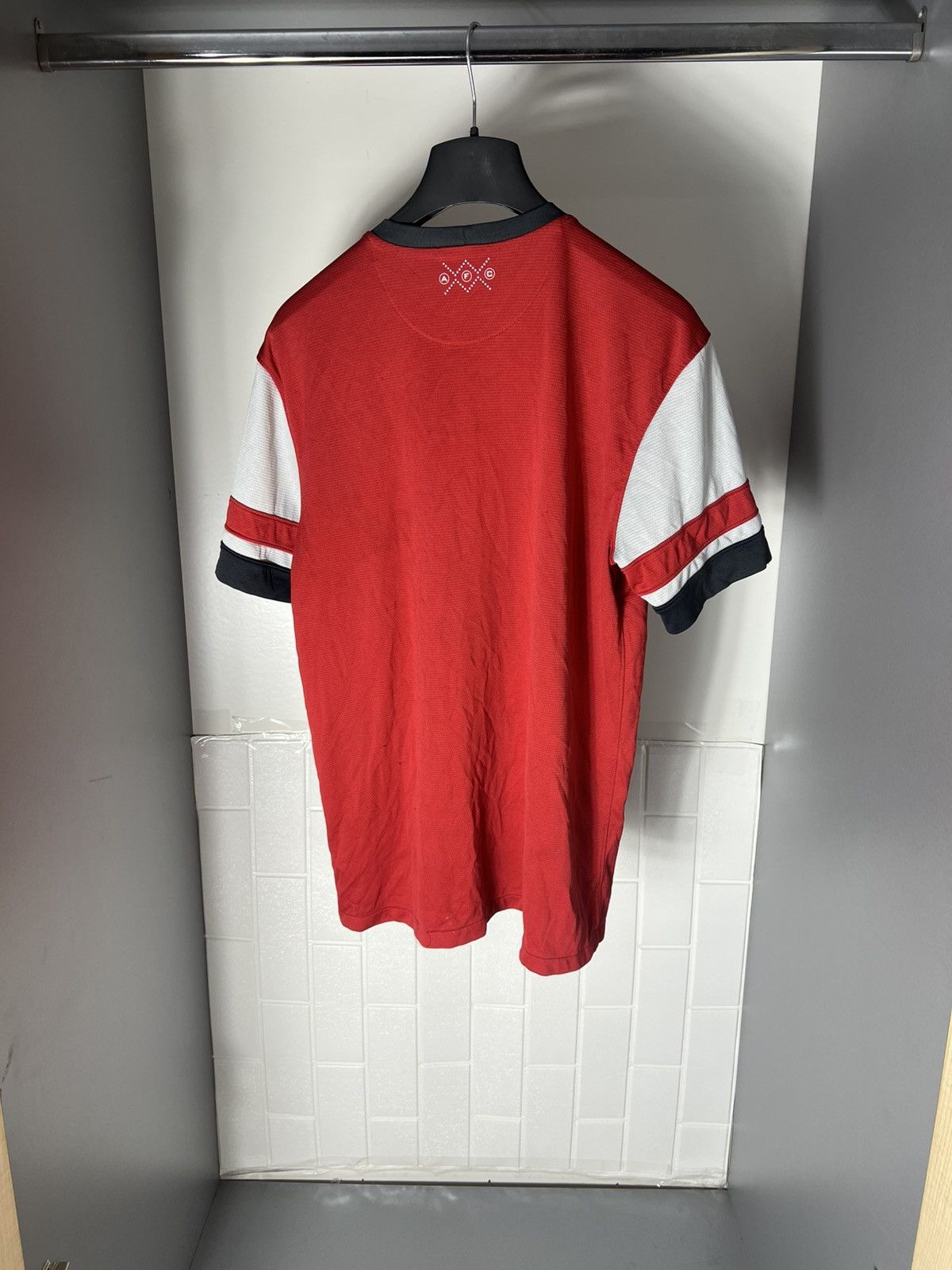 Vintage VERY RARE NIKE FC ARSENAL LONDON ENGLAND SOCCER JERSEY 90s Size US L / EU 52-54 / 3 - 9 Thumbnail